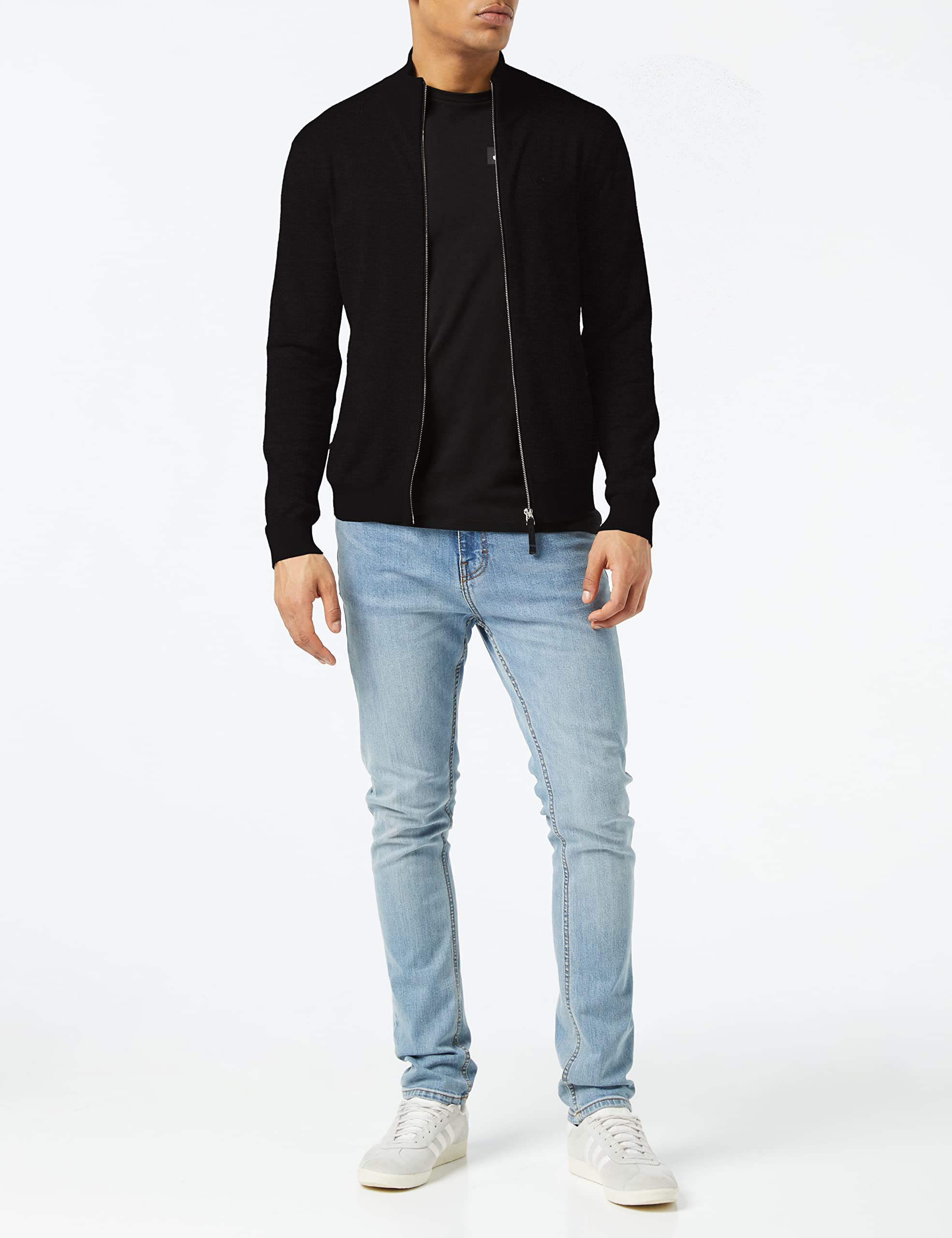 Armani Exchange Felpa Zip 8NZE4D ZM8CZ - Uomo
