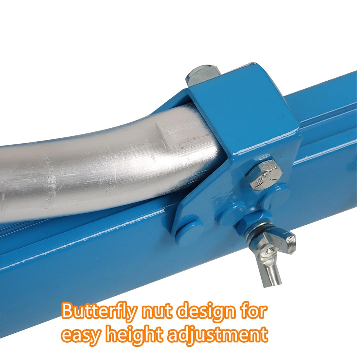 waltyotur 36-48 Inch Drywall Stilts Grade Adjustable Auminum Tool Stilt for Painting or Cleaning - Blue