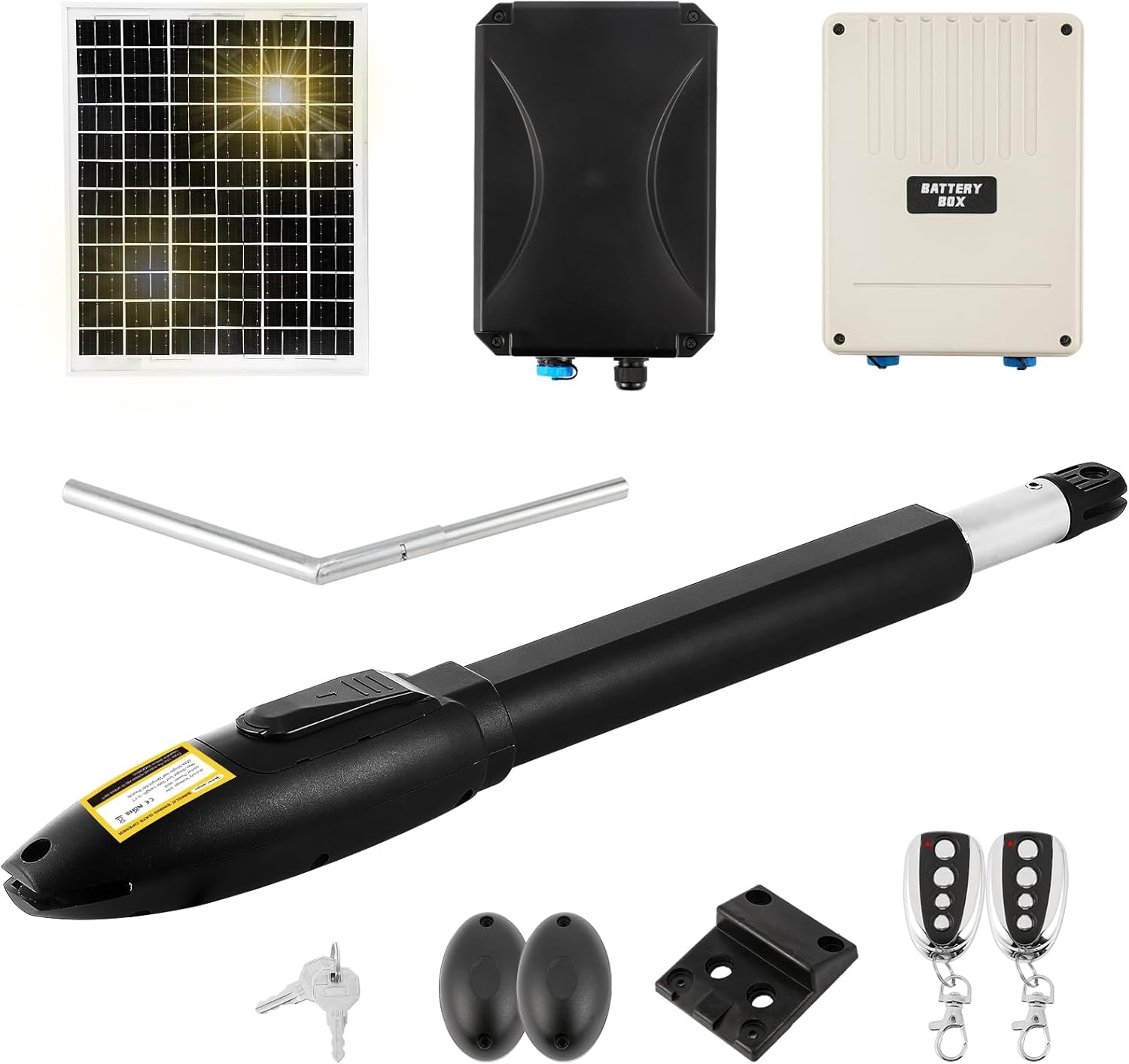 Moonshan Solar Automatic Gate Opener for Medium Duty Single