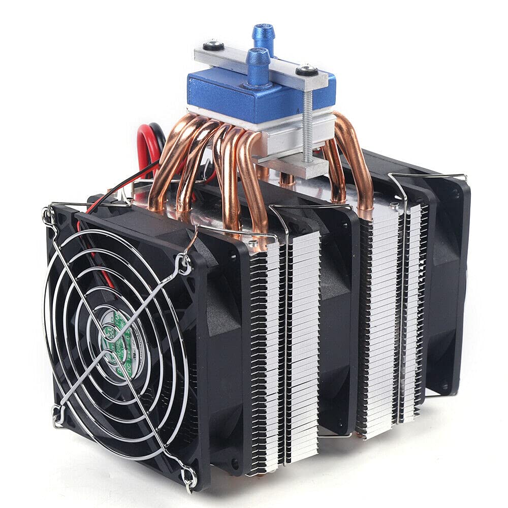 Refrigeration Cooling System DC 12V 180W 15A Thermoelectric Cooler Peltier System Water Chiller Cooler Cooling Machine for 40L Aquarium Shrimp Fish Tank