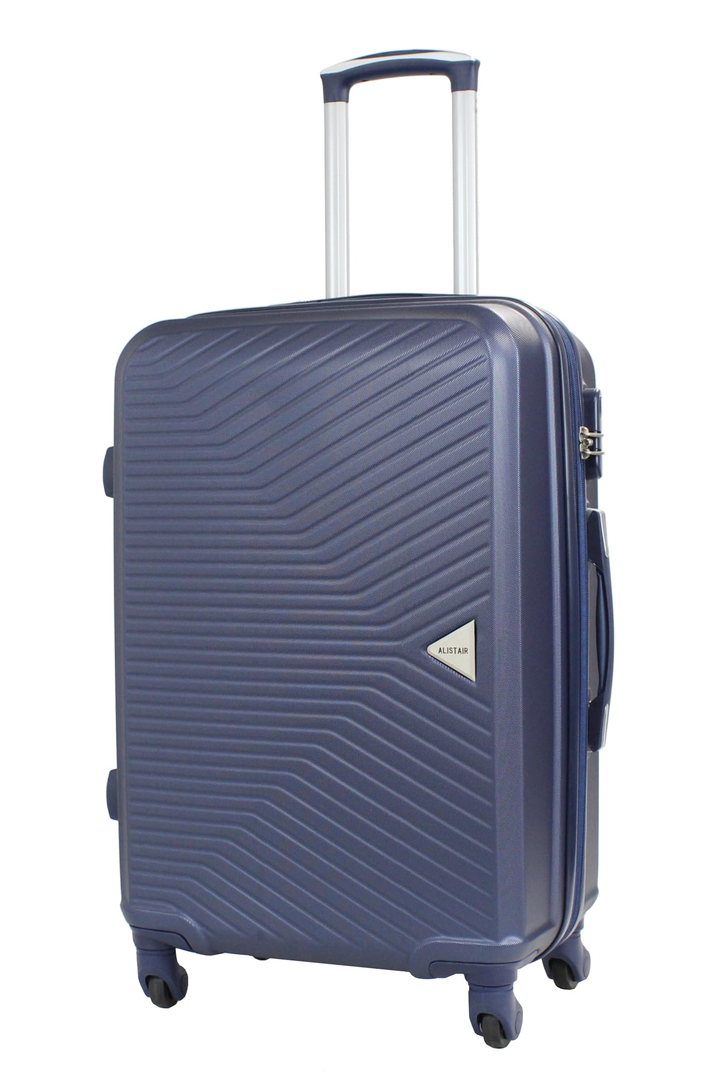 ALISTAIR "​Iron Valise Taille Moyenne 65 cm - Marque Française - Garantie 2 Ans en France (Bleu)