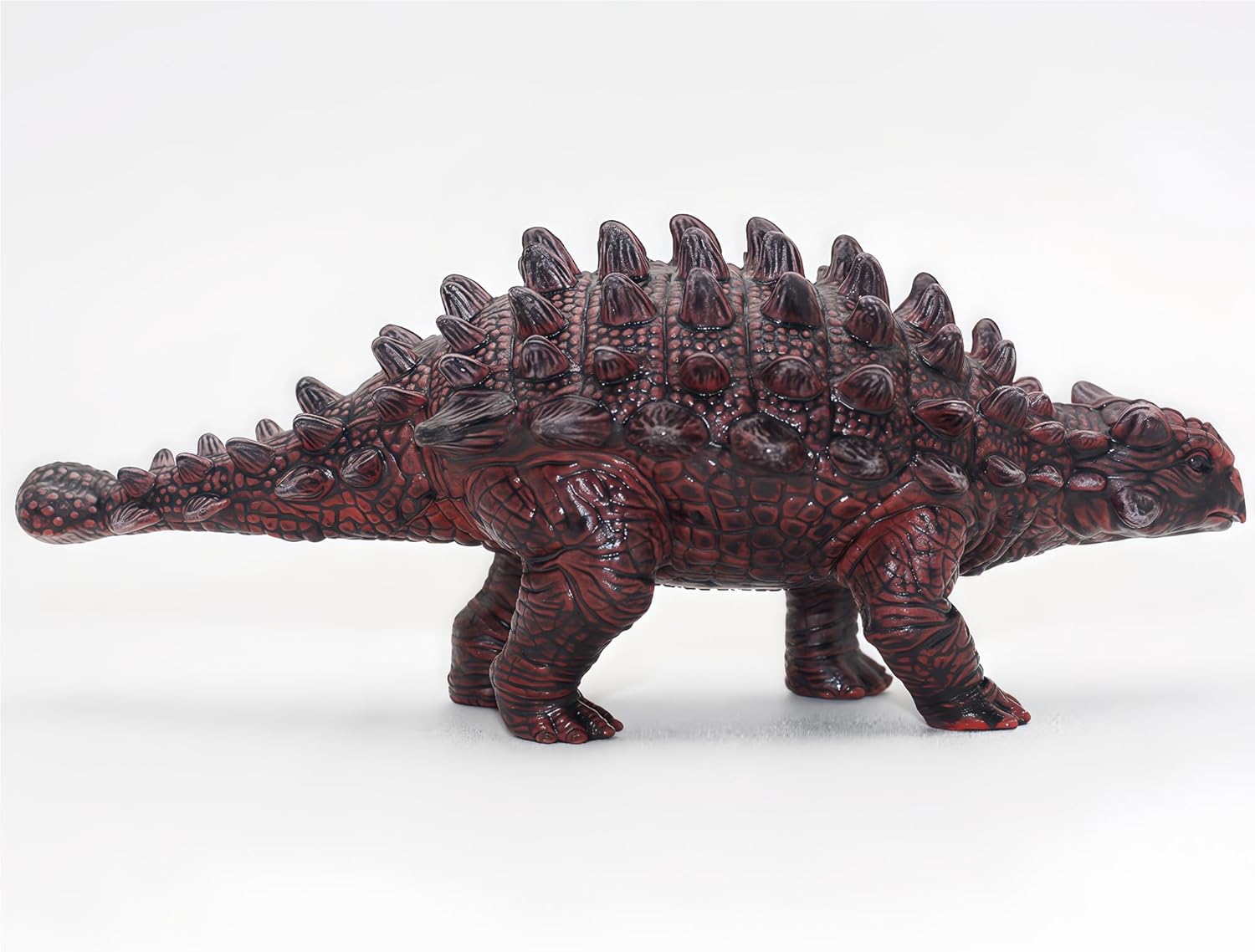Gemini&Genius Ankylosaurus Dinosaur Toy, Saichania Toy Action Figure Ankylosaurus Dino Model-5.9 Inches Length Birthday Cake Topper, Role Play, Collection for Kids 3-12 Years Old