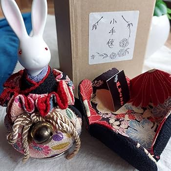 Amazon | 板倉なおみ オルゴール うさぎ 和柄 | オルゴール