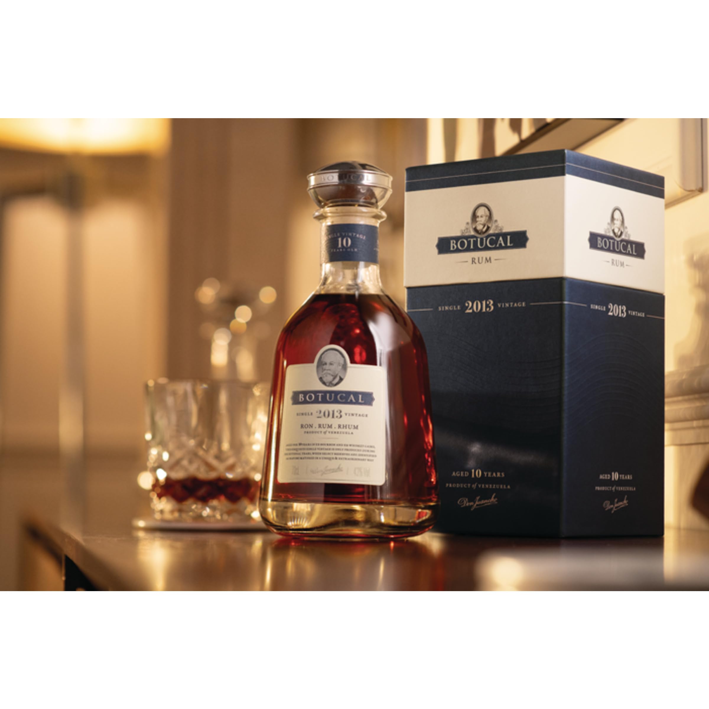 Botucal Single Vintage 2013 Rum 0,7 l - 43% Vol. | Premium Jahrgangsrum mit Vanille, Gewürzen & Eiche; ideal pur; starkes Geschenk für Sammler & besondere Anlässe