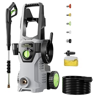 Pressure Washer Etoolab Power Washer with 4 Nozzle Tips,4500PSI Max 2.6 GPM, High Pressure Washer with Foam Cannon - Ideal for Driveway, Deck, Patio, Fence, and Car Cleaning - Amazon product rated Grade B