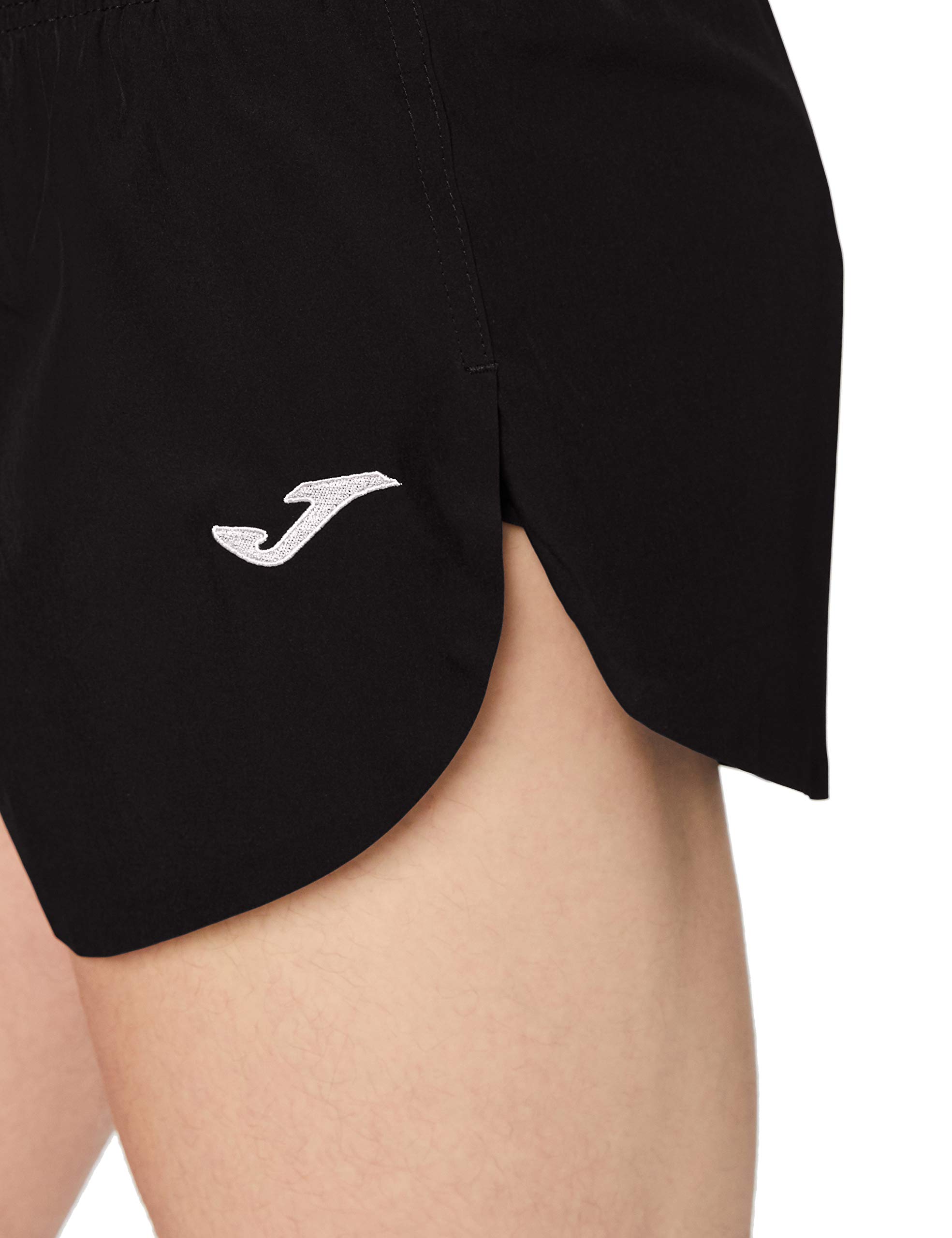 Joma Pantalón Corto Running Hombre 3XS - XL, Olimpia - Short Sin Costuras para Correr con Braguero y Bolsillo Interno