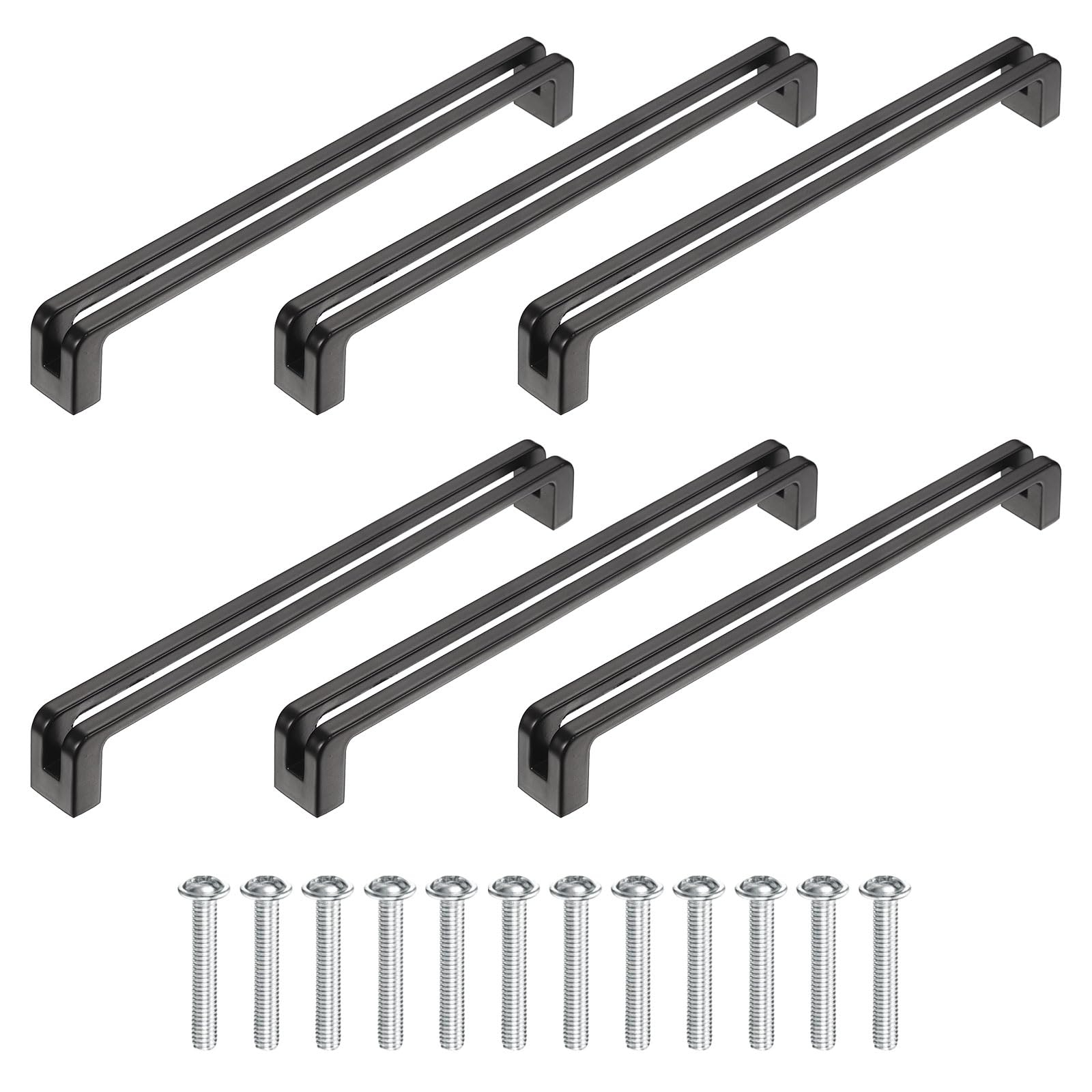 Poignée d'armoire 160 mm solide en zinc pour remplacer boutons de placard