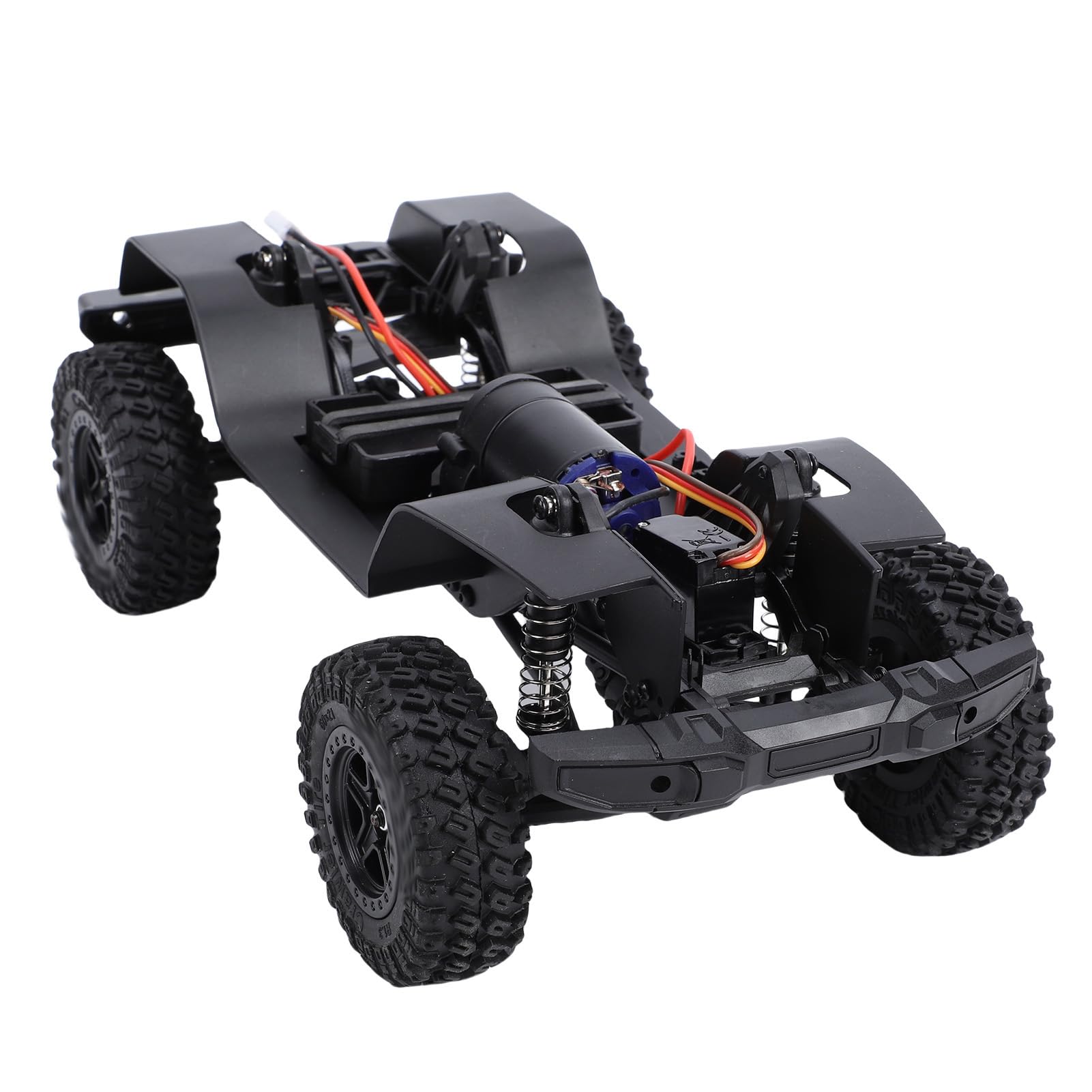 Bnineteenteam Marco de Chasis de Coche RC, Reemplazo Ensamblado de Plástico de Alta Resistencia para Coches Modelo 1/18, Rodillo de Robot de Deriva sobre Orugas DIY