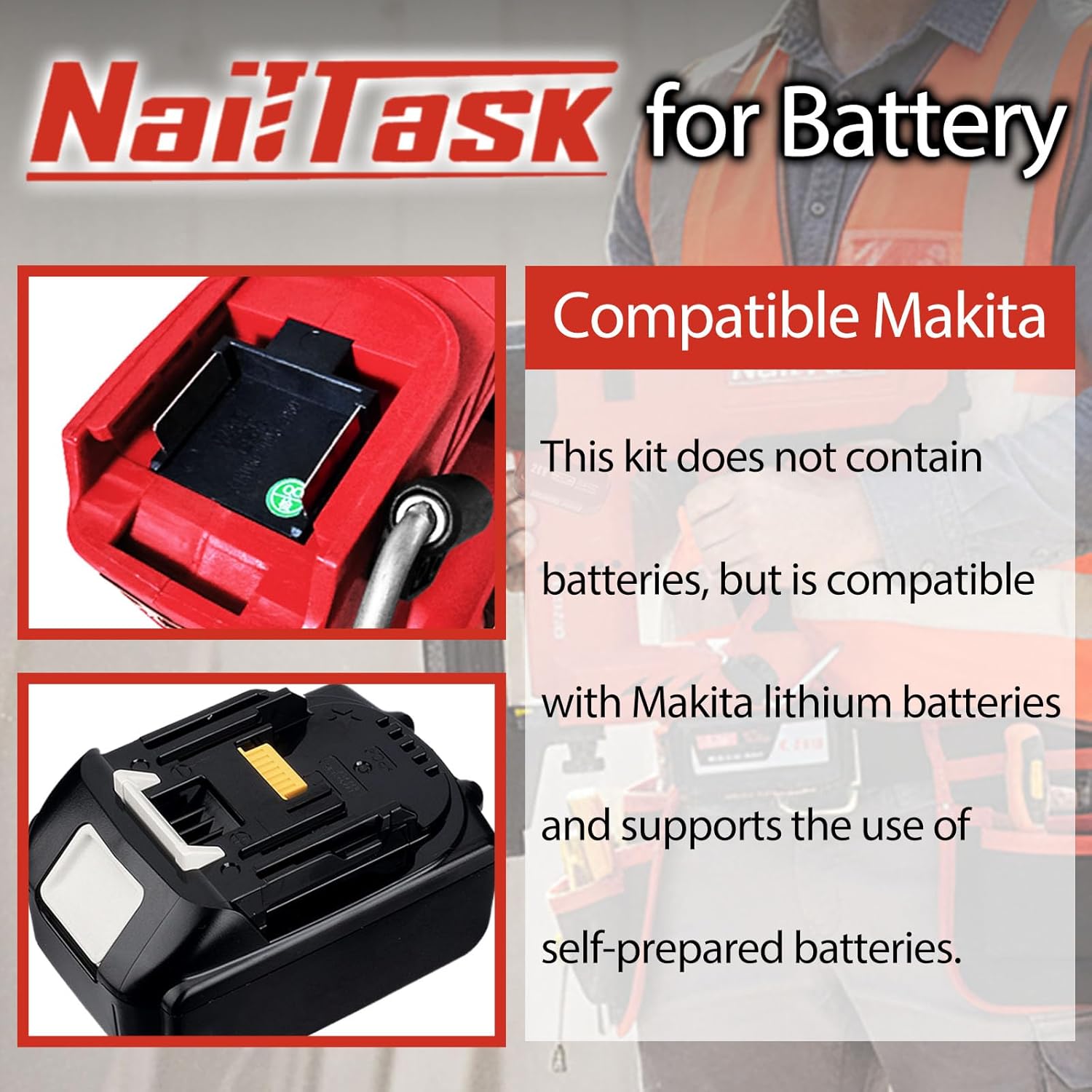 34° Electric Cordless Framing Nail Gun Dual Mode 3 1/2 Inch Pin Nailer Cordless Metal Roofing Set for Construction Furniture Wood Depth Adjust Brushless Motor Power Tools (Without Battery)