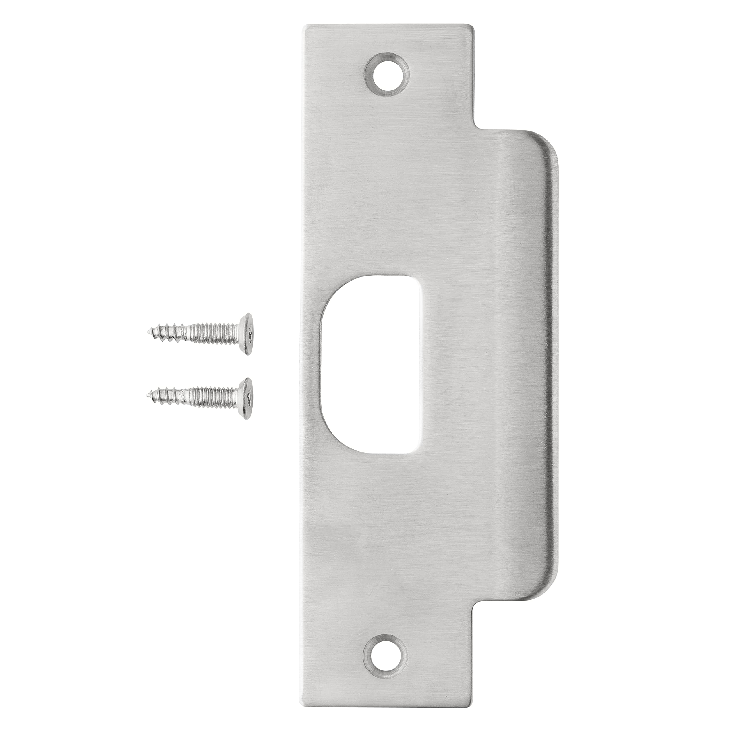 BRINKSCommercial Strike Plate, Satin Chrome Finish
