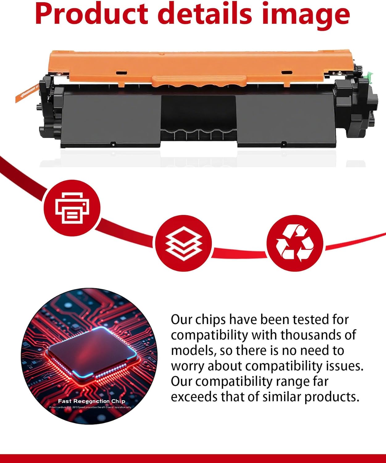 047 Black Toner Cartridge 2-Pack Replacement for 047/047H/CRG047 - Compatible with imageCLASS MF113W MF110 LBP113W LBP110 & i-SENSYS Printers
