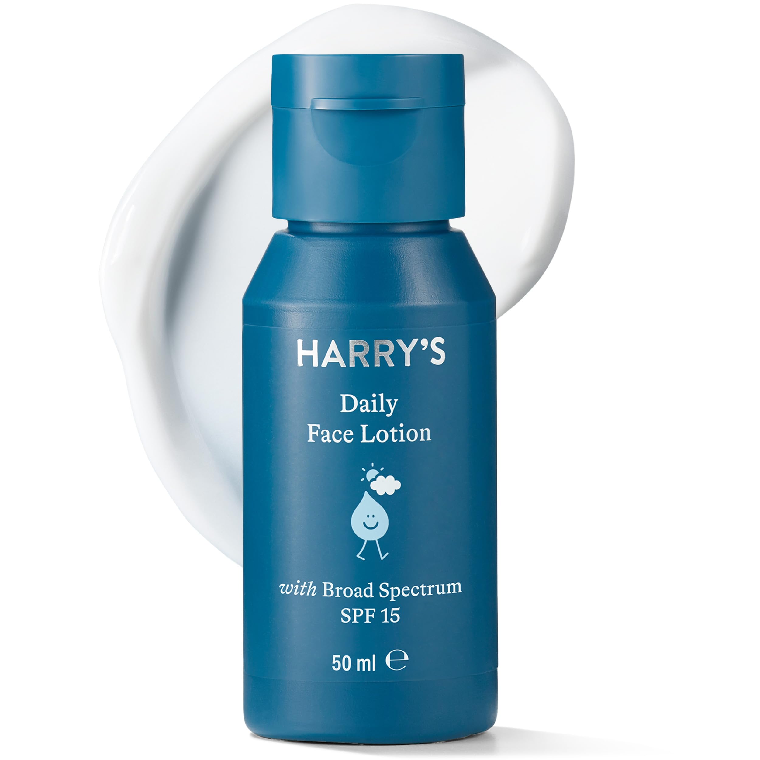 Harry's Face Lotion - SPF Face Moisturizer, Gentle Formula, 50ml, Pack of 2, 25 ml (Pack of 2)