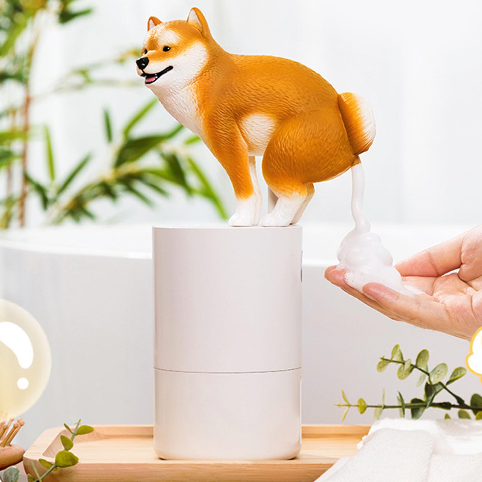 Innovativo Dispenser di Sapone in Schiuma per Cani con Tecnologia Smart Sensor. Design Accurato Ed Efficiente Dal Punto di Vista Energetico per la Casa e la (#1)