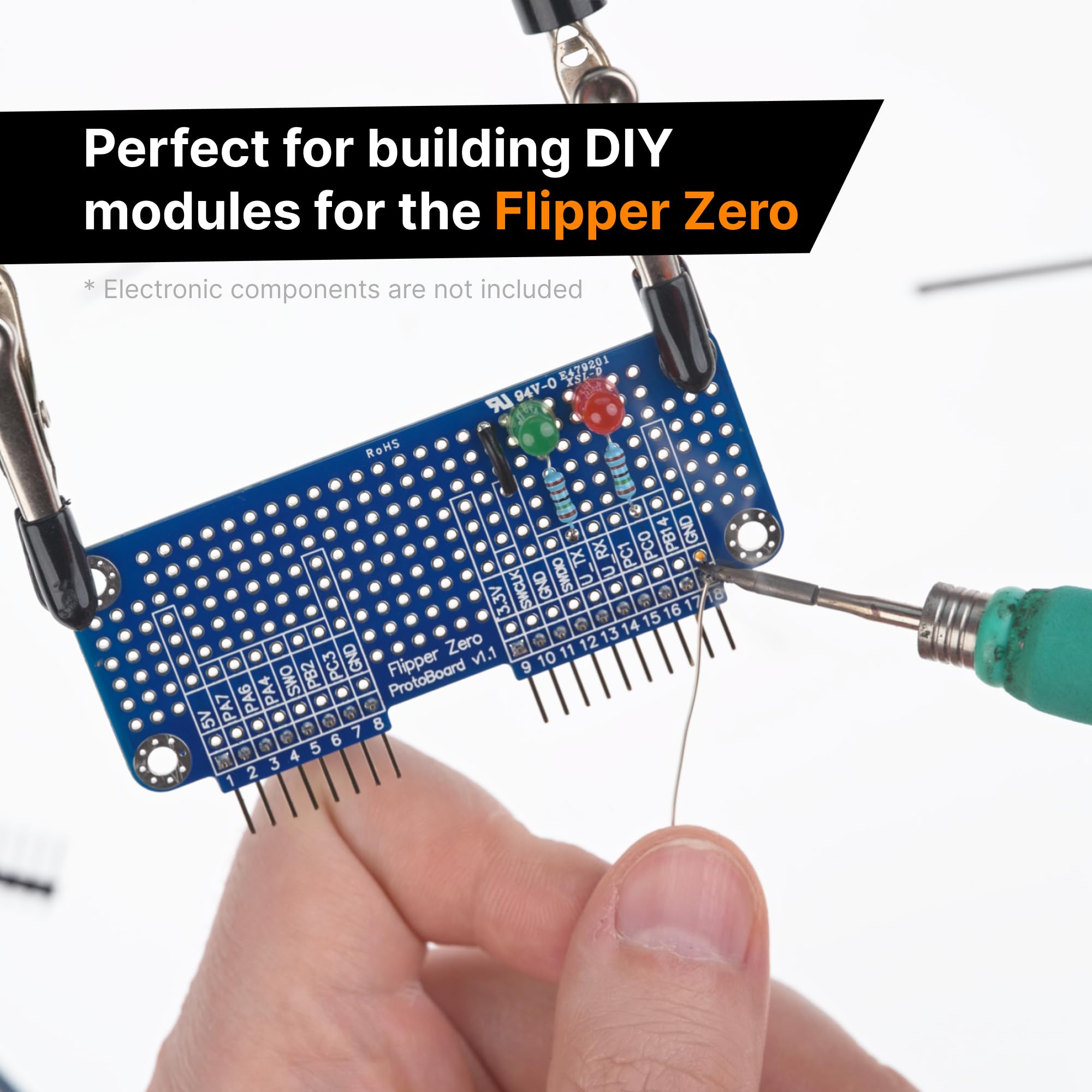 Amazon.co.jp: Flipper Zero用プロトタイピングボード : パソコン