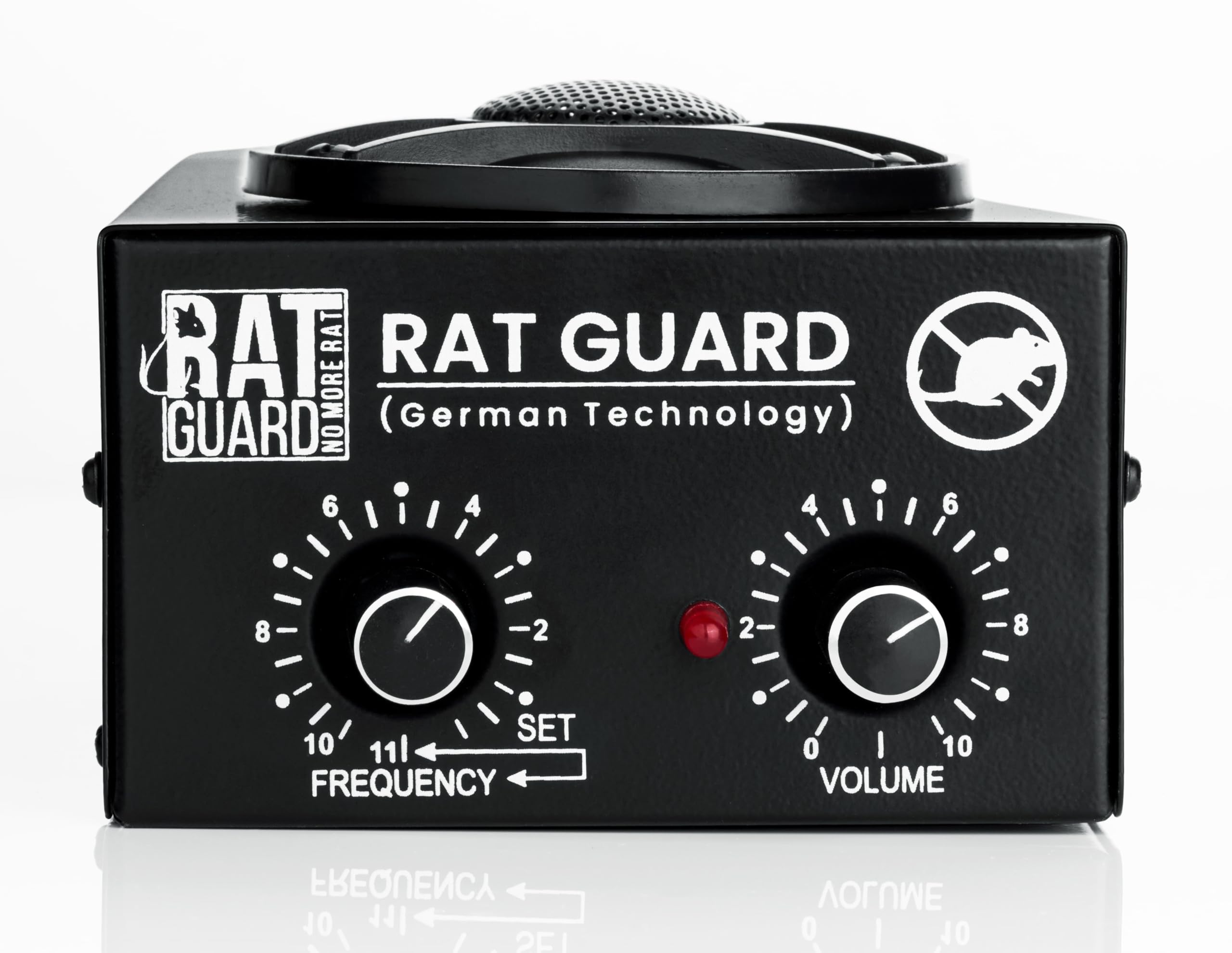 Ratguard Ultrasonic Rat Repellent for Shops & Small Commercial Spaces | Compact Metal Body Machine | Covers up to 1500 Sq Ft | Safe, Non-Toxic, Made in India | 1 Year Warranty