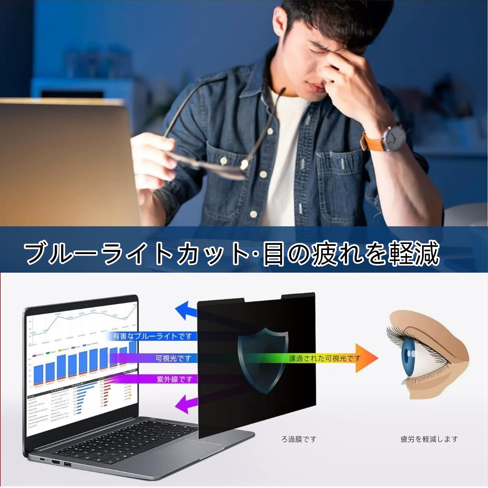 Amazon.co.jp: For MacBook Pro 16インチ 覗き見防止フィルター