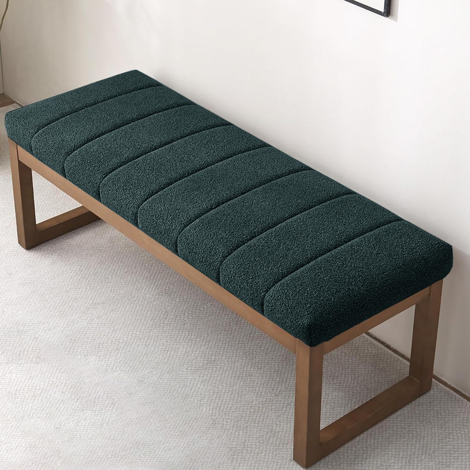 Cuscino da esterno in pile TeddyFleece lavabile in schiuma spessa cuscino per rinnovamento del divano con cerniera grigio scuro 80 x 50 cm perfetto per arredamento e comfort
