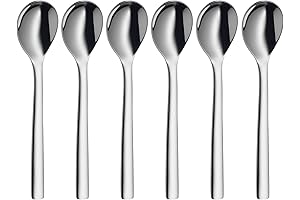 WMF 6-Piece Stainless Steel Egg and Serving Spoon