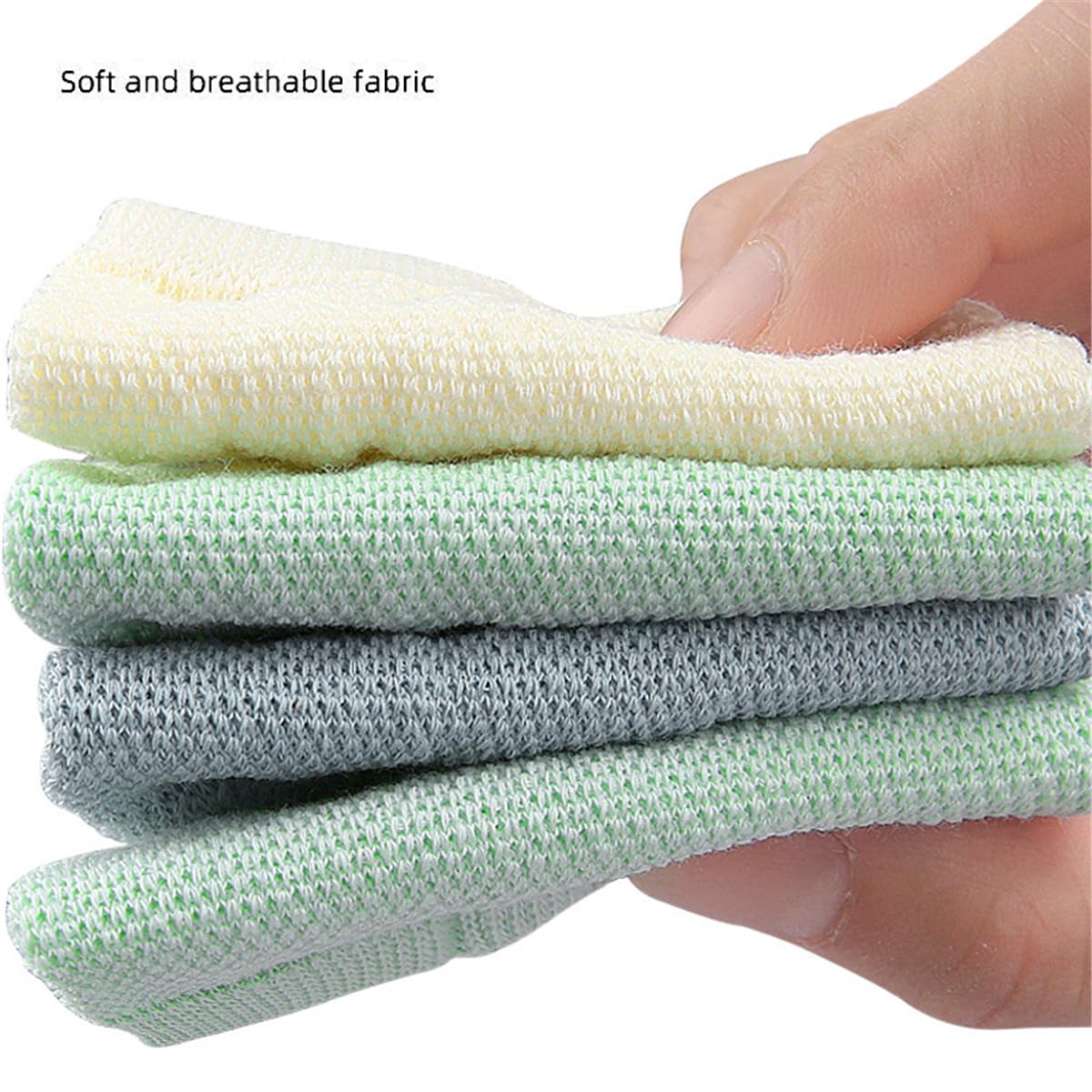 Open Toe Mezza calzini, 2Pairs Donne Peep Toe Socks Mezza Palm Toe Topper Liner Socks, Donne No-Show Socks
