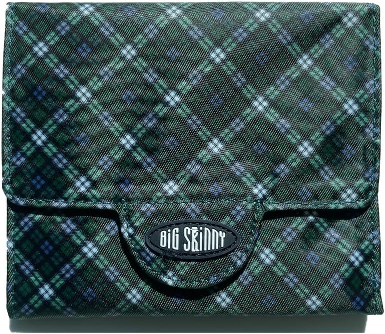 Big Skinny Women's Trixie Tri-Fold Slim Wallet, Holds Up to 30 Cards