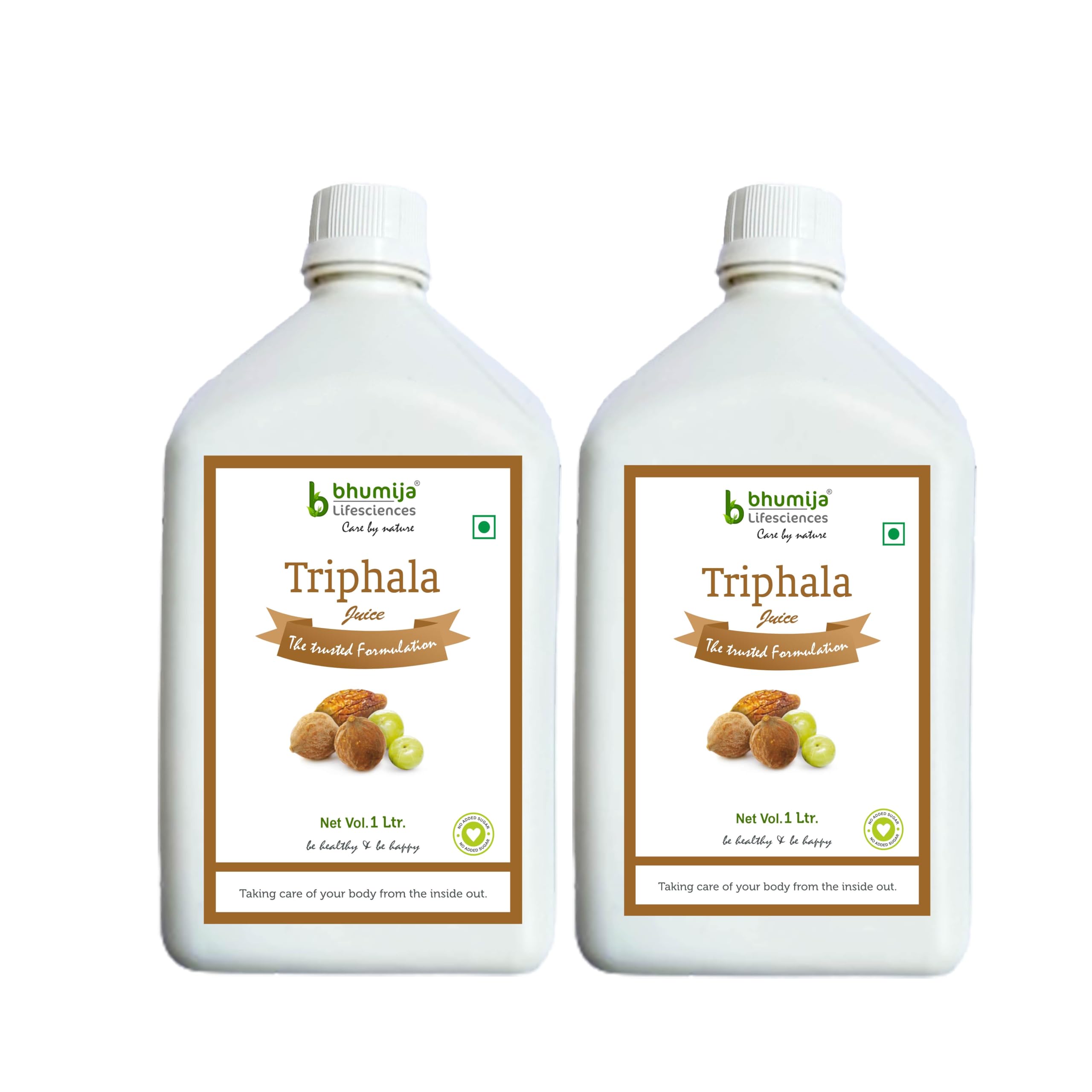 Bhumija Lifesciences Triphala Juice | Ayurvedic Triphala Herb Juice | Digestion | Sugar Free 1 Ltr (Pack of 2) (B01NBY0IKG) Amazon Price History, Amazon Price Tracker