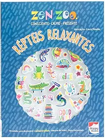 Zen Zoo - Répteis Relaxantes: Livro de Atividades c/ Adesivo