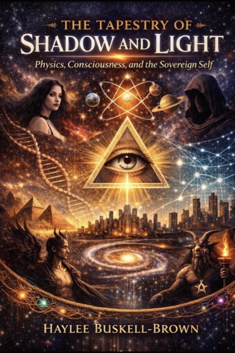 Tapestry of shadow and light: physics consciousness and the sovereign self