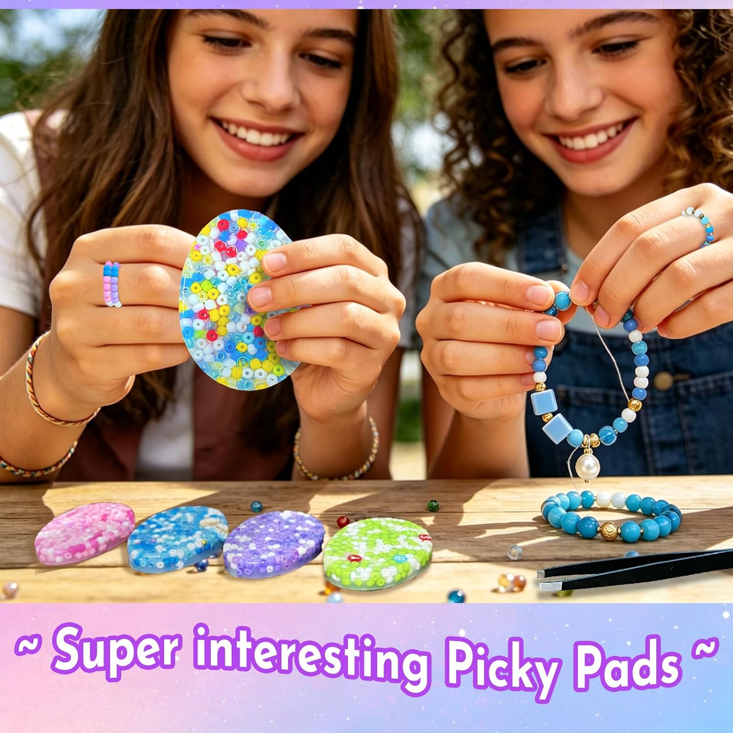 12 Pack Picky Pads, Fidget Picking Pads, Skin Picking Pad for Trichotillomania ADHD Dermatillomania, Relax Anxiety Gift for Xmas Halloween Birthday Party (2.75 inch)
