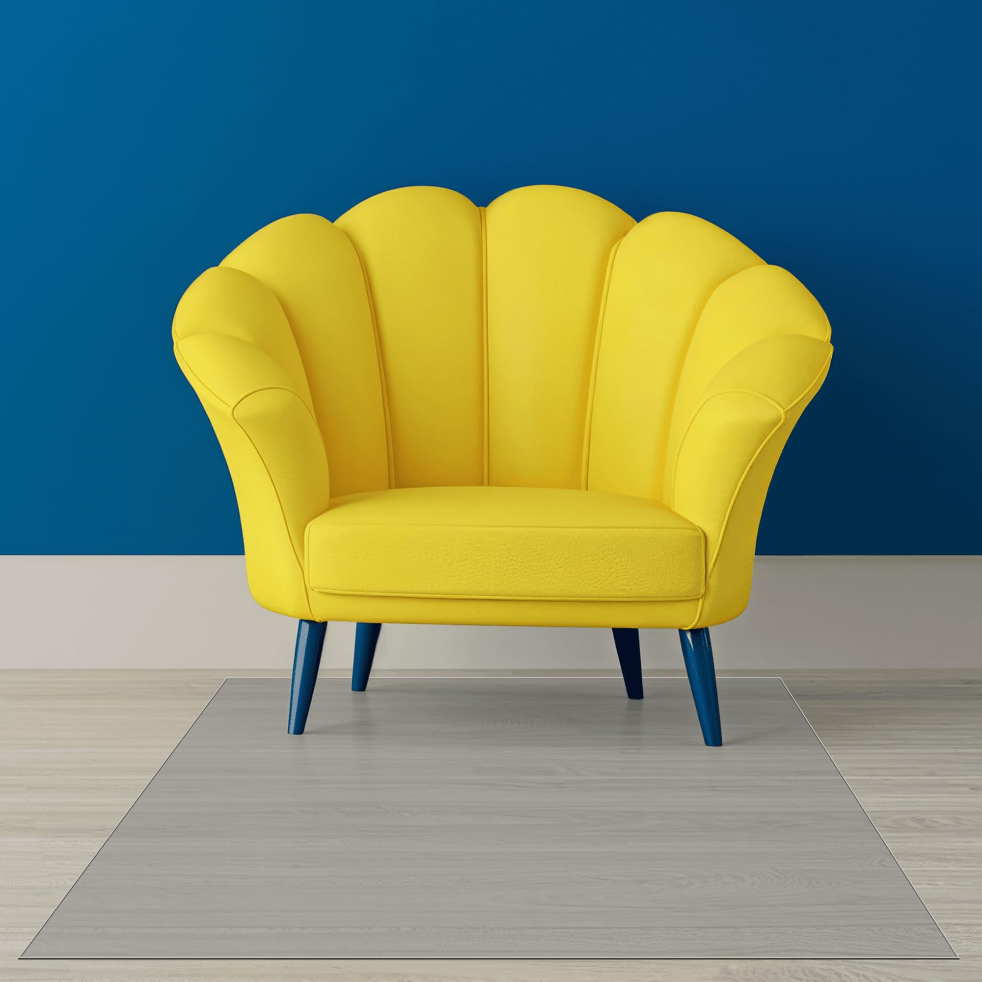 Tapis de Sol Transparent 90 x 200 cm Antidérapant Épaisseur Résistant et Incassable PVC Tapis Sol Bureau Différentes Taille, Personnalisable pour Bureau à Domicile Taille, Couleur Transparente