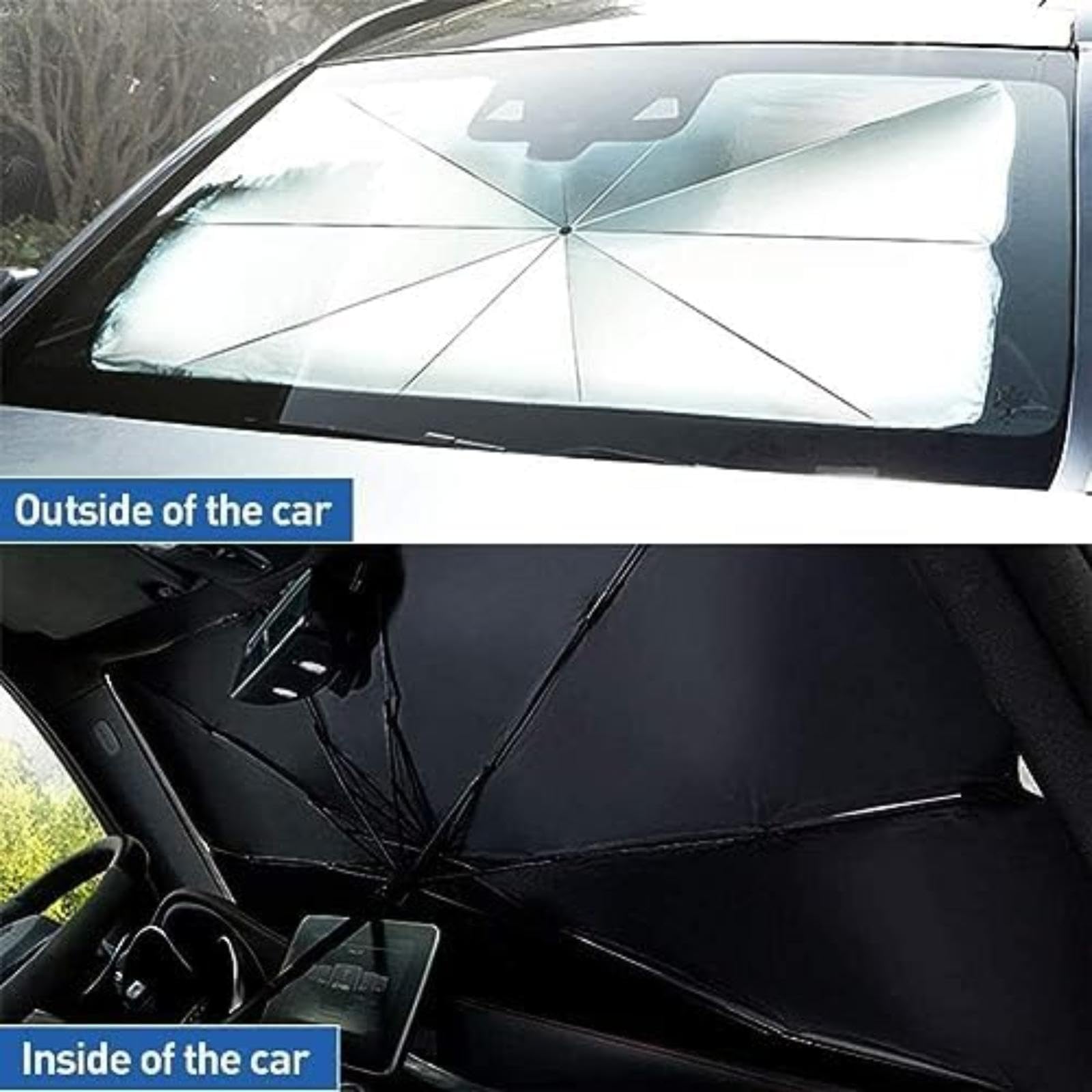 Para Parasol Paraguas, para Mercedes-Benz Gl 2013-2021 Parasol Parabrisas De Coche Plegable Pantalla de cristal delantera del coche Pantalla de cristal delantera del coche