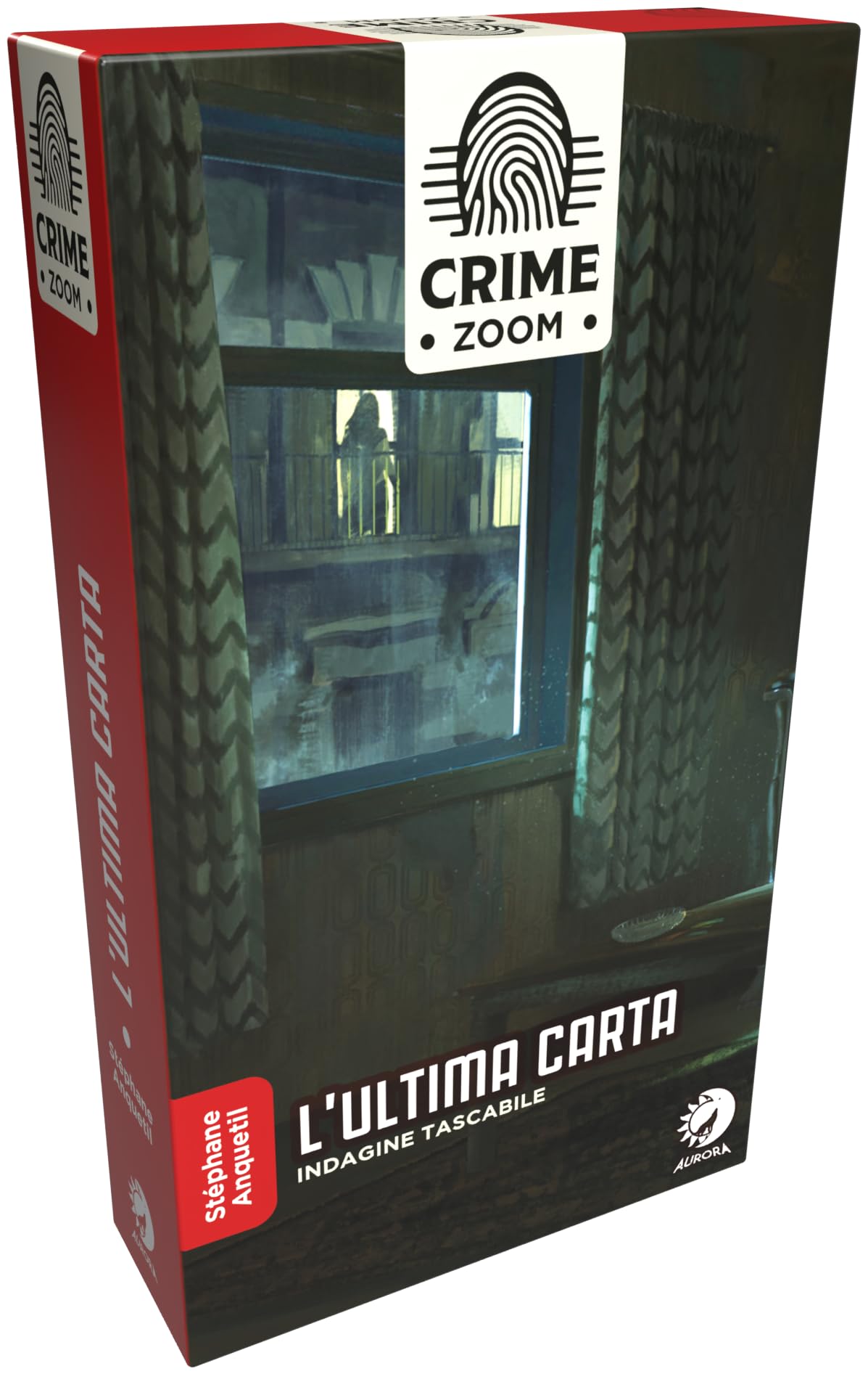 Asmodee Italy - Crime Zoom, Card Game, Investigative, Italian Edition, 8150