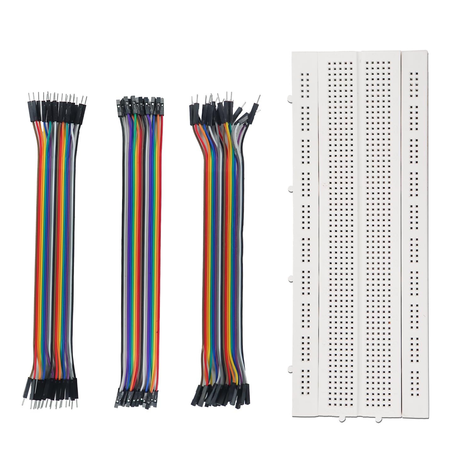 Electronic Spices Breadboard Solderless GL-12 830 points Long size with 60pcs Jumper Wires (20cm) (Male-Female, Female-Female, Male-Male) for Experiment With Cirucuit Designs (B0CRDYD5TH) Amazon Price History, Amazon Price Tracker
