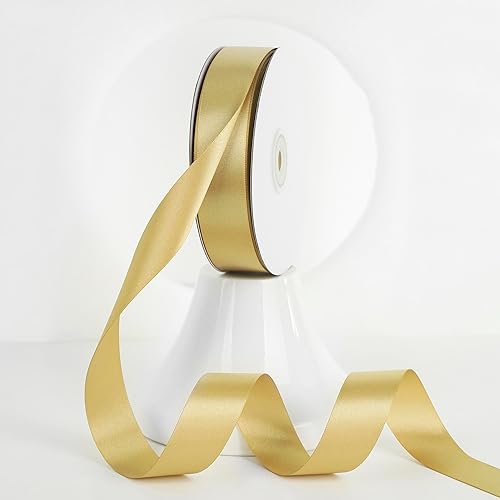 Vista 49 de MEEDEE Orange Satin Ribbon - 1.5 inch Double Faced Satin Ribbon, 50 Yards - Neon Tangerine - For Christmas, Thanksgiving, Halloween, Weddings