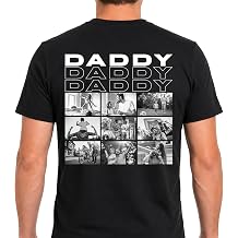 WANDER PRINTS Personalized T Shirt for Dad, Funny Dad Shirt, Idea, Matching Tee, Gift from Daughter Son for Dad