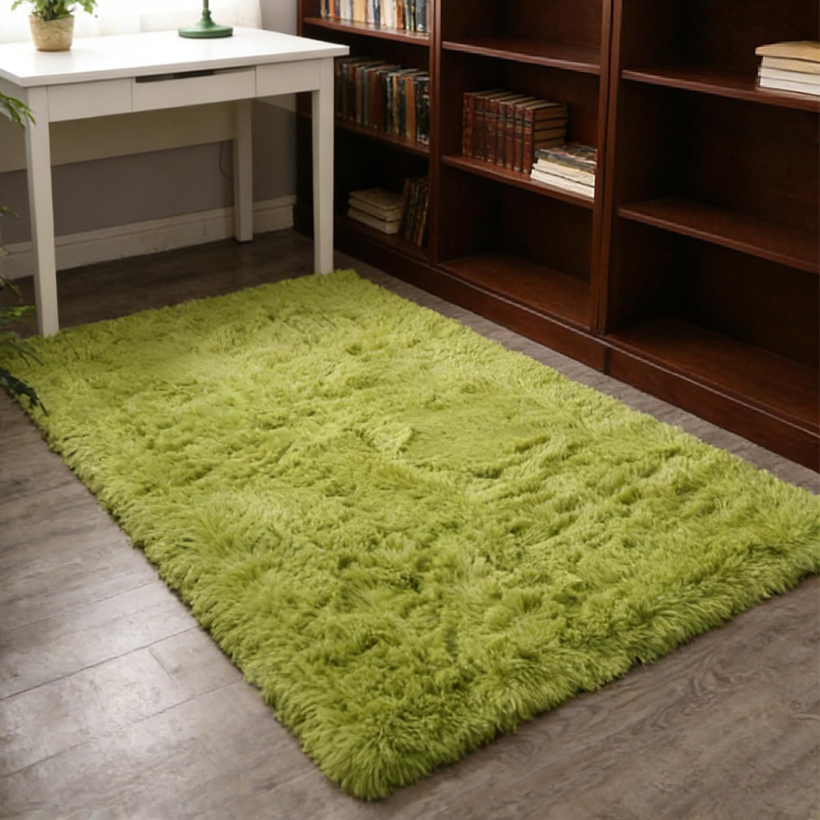 Tapis de sol antidérapant moquette salon 200x240 cm douce et lavable
