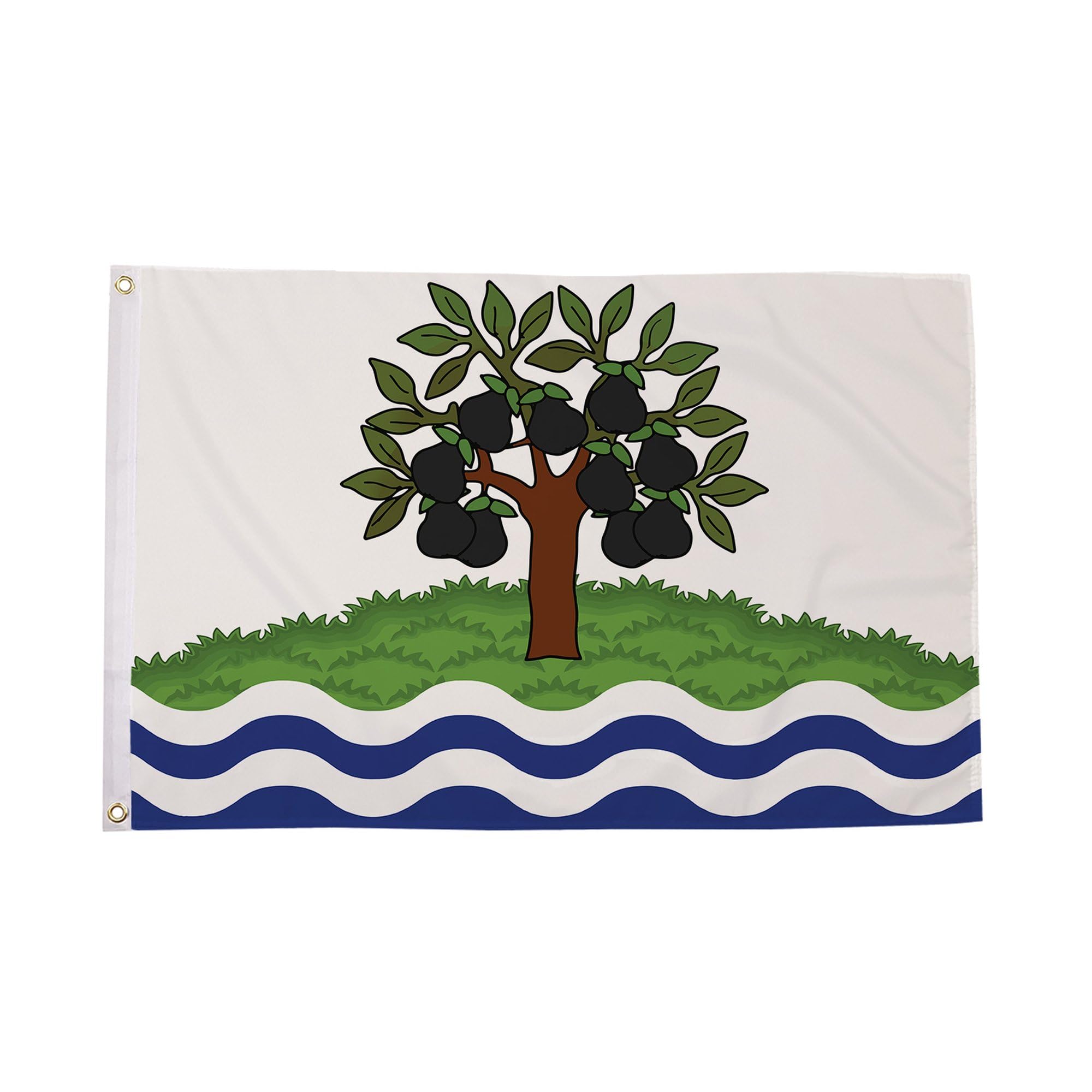 Flagtex Worcestershire Old Flag 5ft x 3ft (150cm x 90cm) — image 1