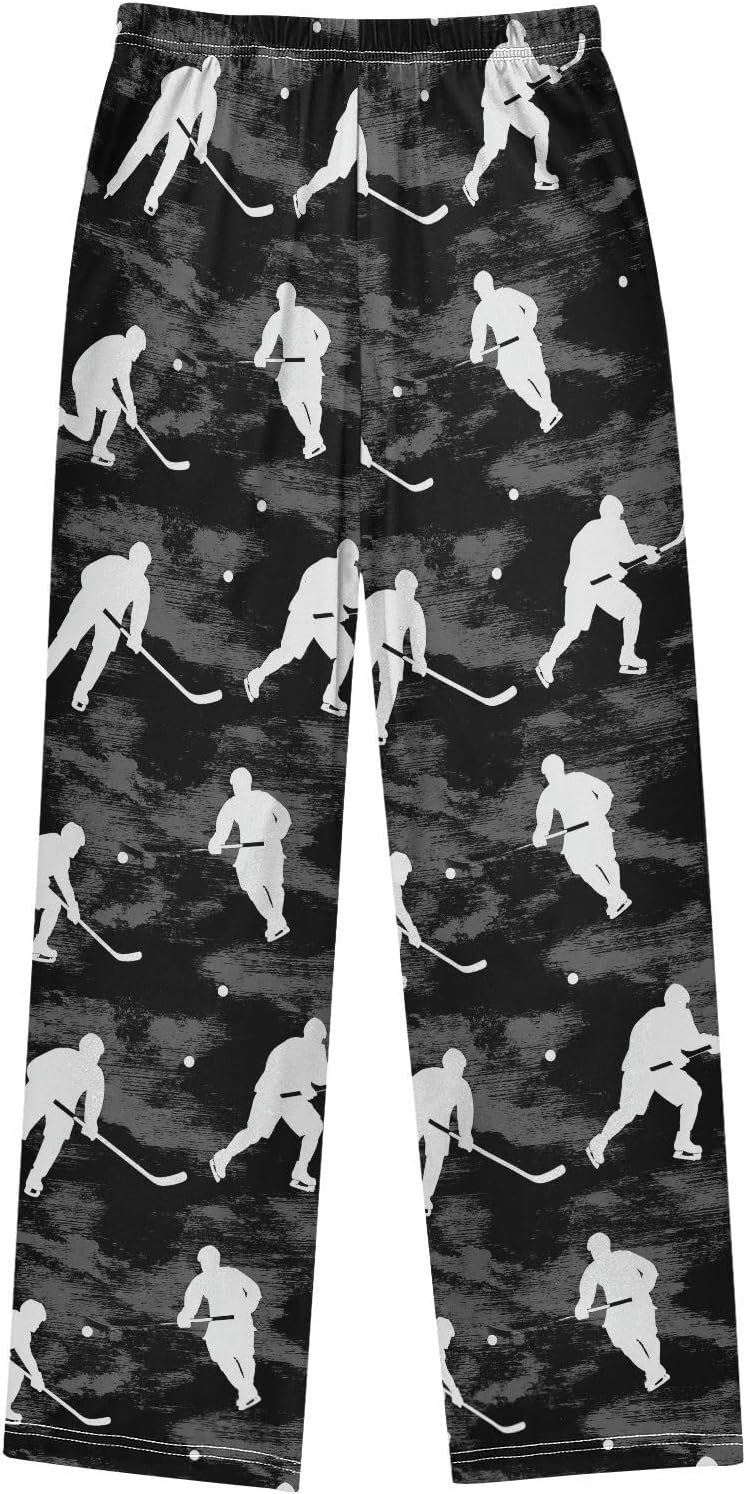 Pfrewn Pajama Pants Long Sleep Lounge Pants Soft Pajama Bottoms with Pockets S-XL - Image 2