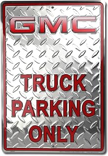 Truck Parking Only Metal Sign