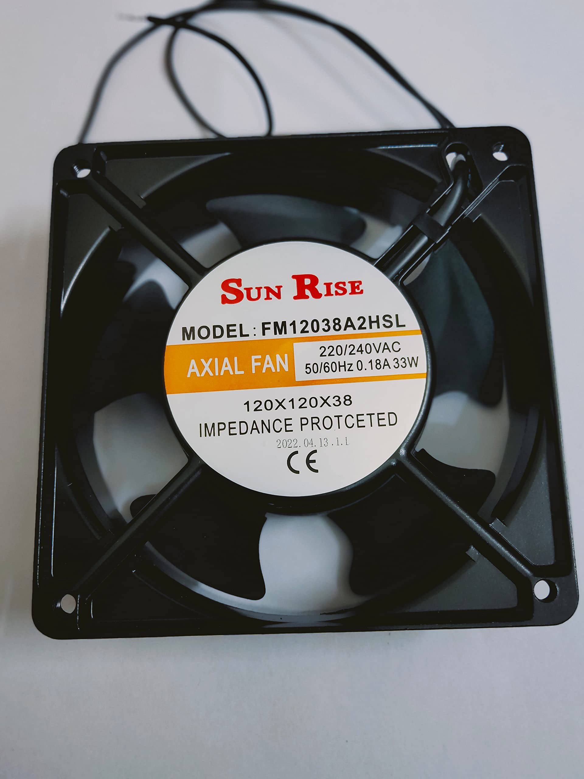 D.R Xtreme Electricals Sun Rise Colling Fan - 120 * 120 * 38, Black (B0BDGM965L) Amazon Price History, Amazon Price Tracker