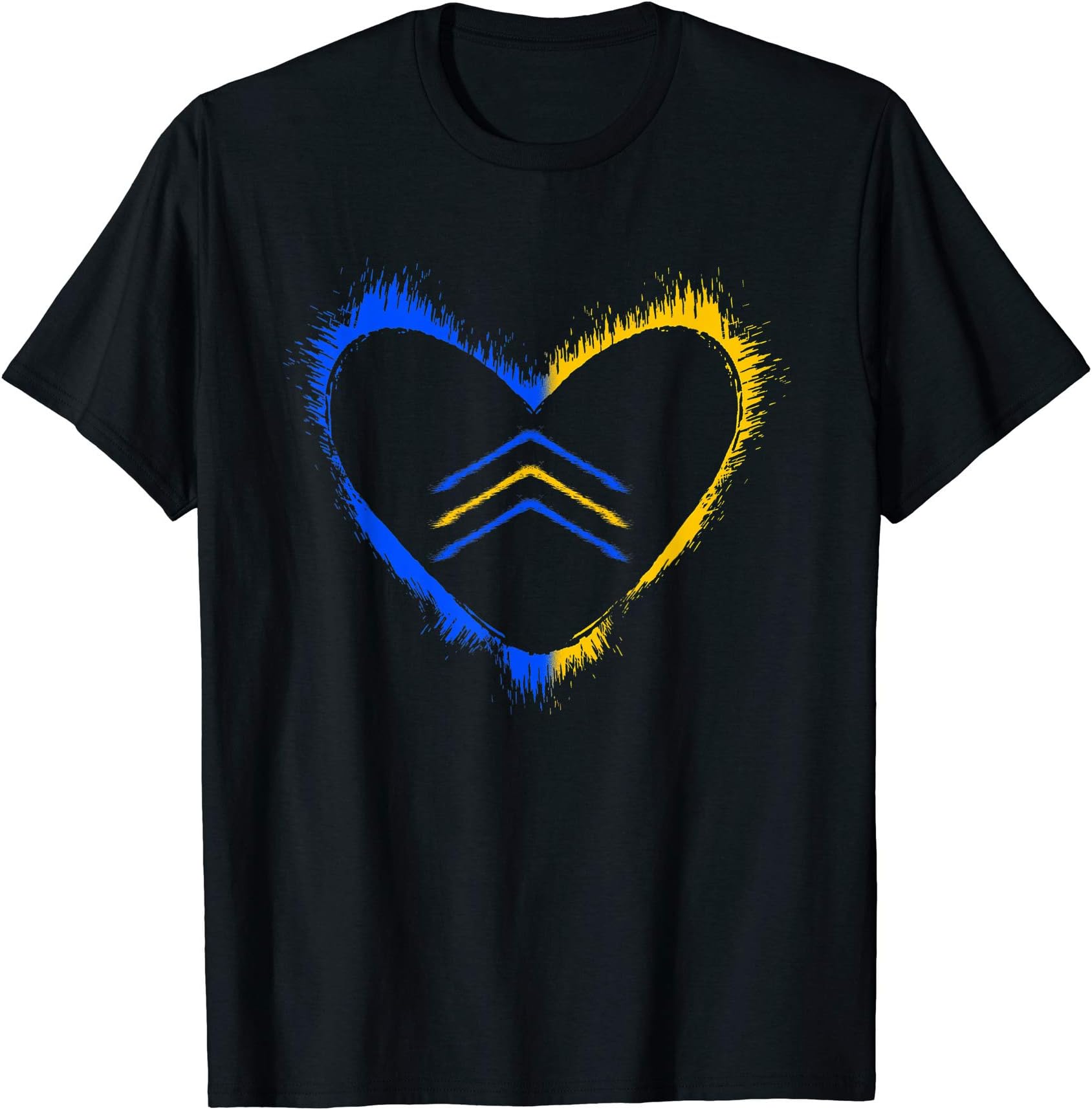 Down Syndrome Heart Trisonomy 21 Extra Chromosome T-Shirt