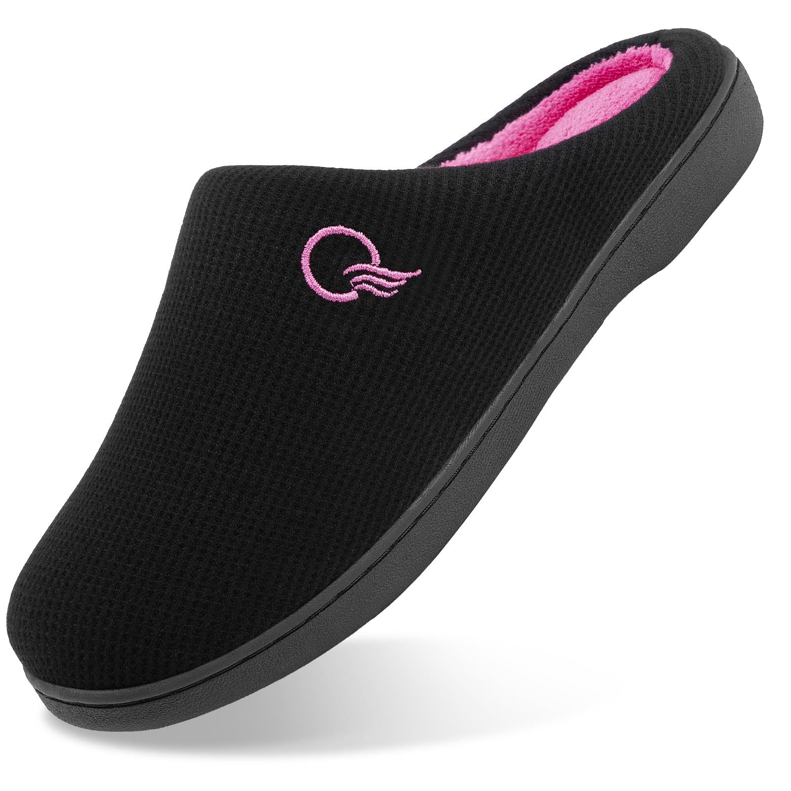 Mishansha Unisex Pantofole Donna Uomo Memory Foam Caldo Comode Antiscivolo Inverno Home Scarpe,36-47