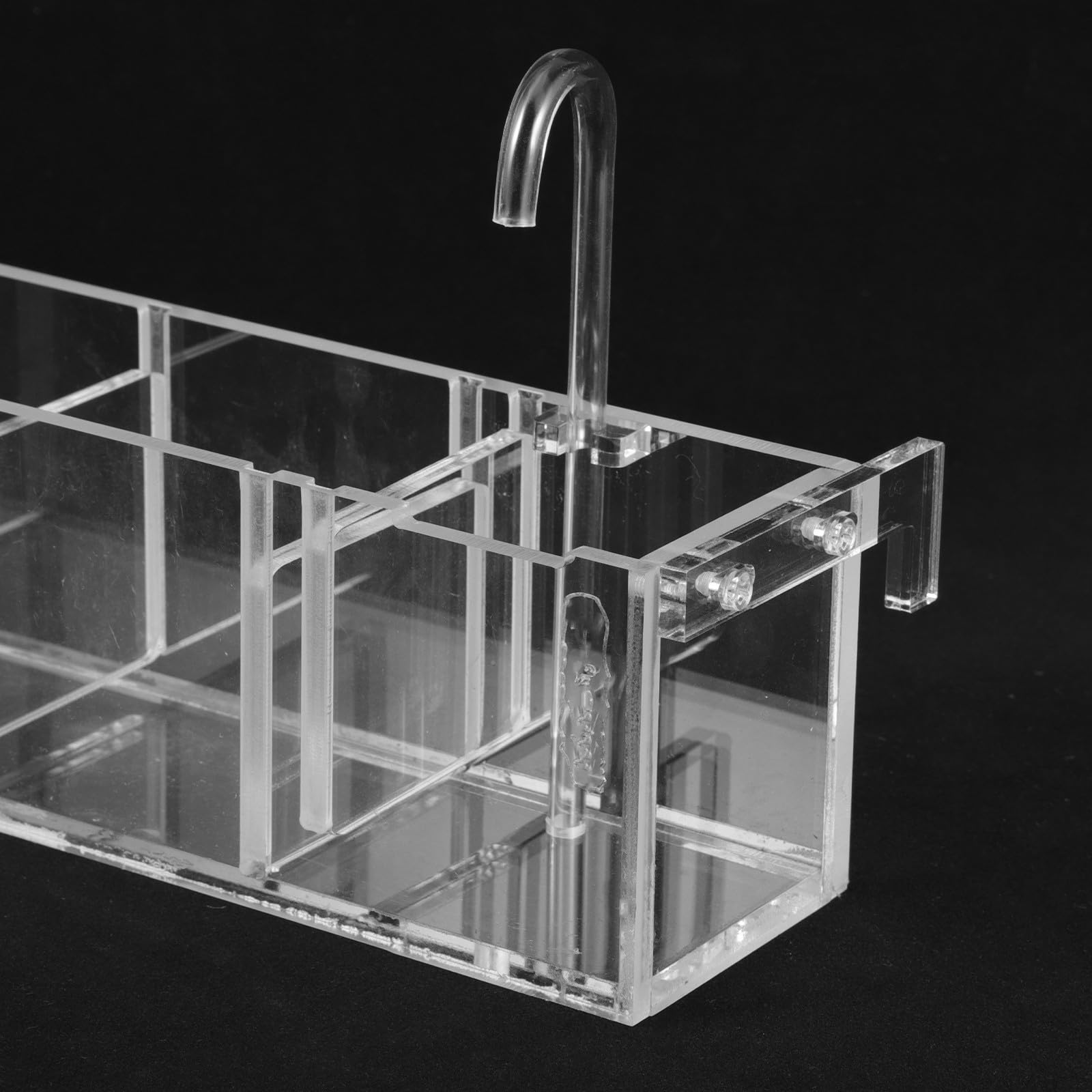 Caja de Filtro de Acuario Purificador por Goteo Acrílico