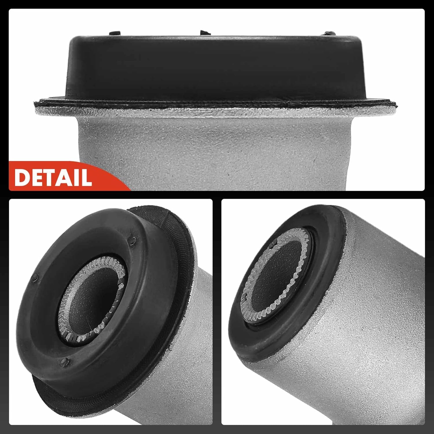 A-Premium Set of 4, Front Upper Forward and Rearward Control Arm Bushing Kit, Compatible with Dodge Ram 1500 1994-2001, Ram 2500 Ram 3500 1994-2002, Durango 1999-2003, Dakota 1997-2004, RWD