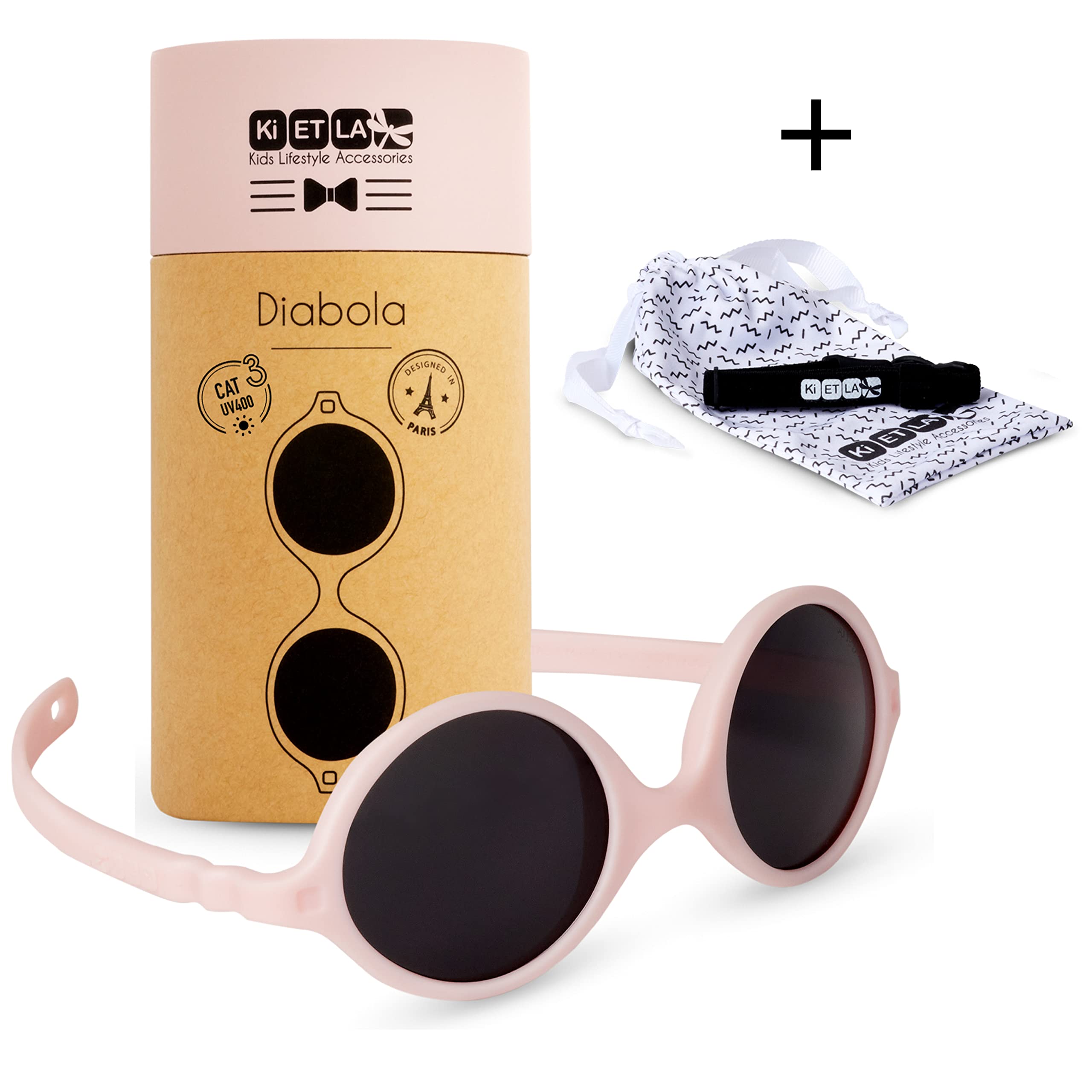 Gafa de Sol bebé Diabola 2.0 de 0-12 meses Ki ET LA, Unisex