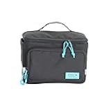 Candid S Stem Bag – Compact Handlebar Bag for Folding Bikes, Quick-Release KLICKFix Duo Adapter, Magnetic Handle, Shoulder Strap (Black)