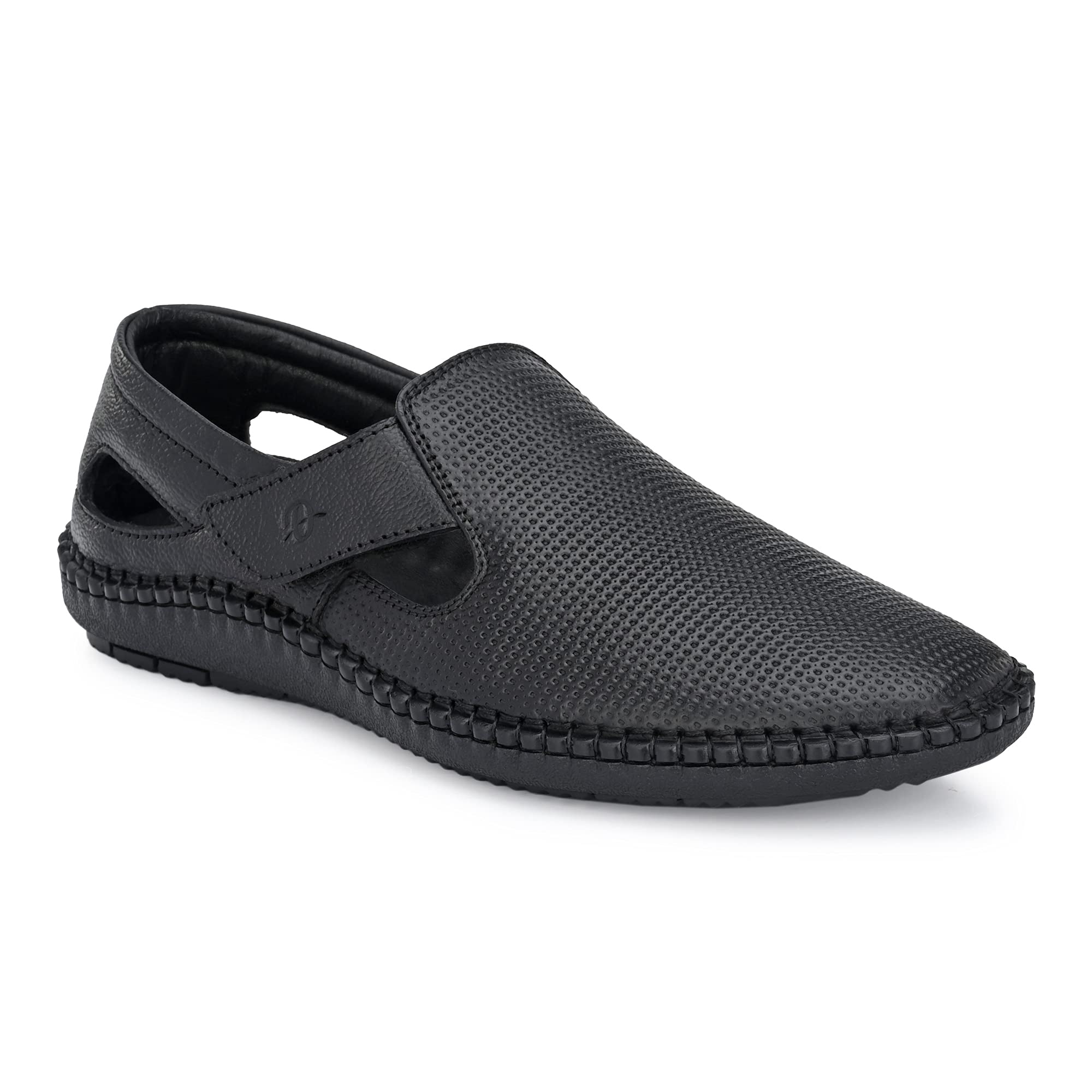 Octa Marc Genuine Leather Men s Sandals (BLACK, numeric_9) (B09D98TRHT) Amazon Price History, Amazon Price Tracker