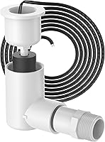 FILGAUR SS2 L-Shape Float Switch for HVAC AC Drain Pan - Detects Clogs, Shuts Off System, Prevents Flood Damage