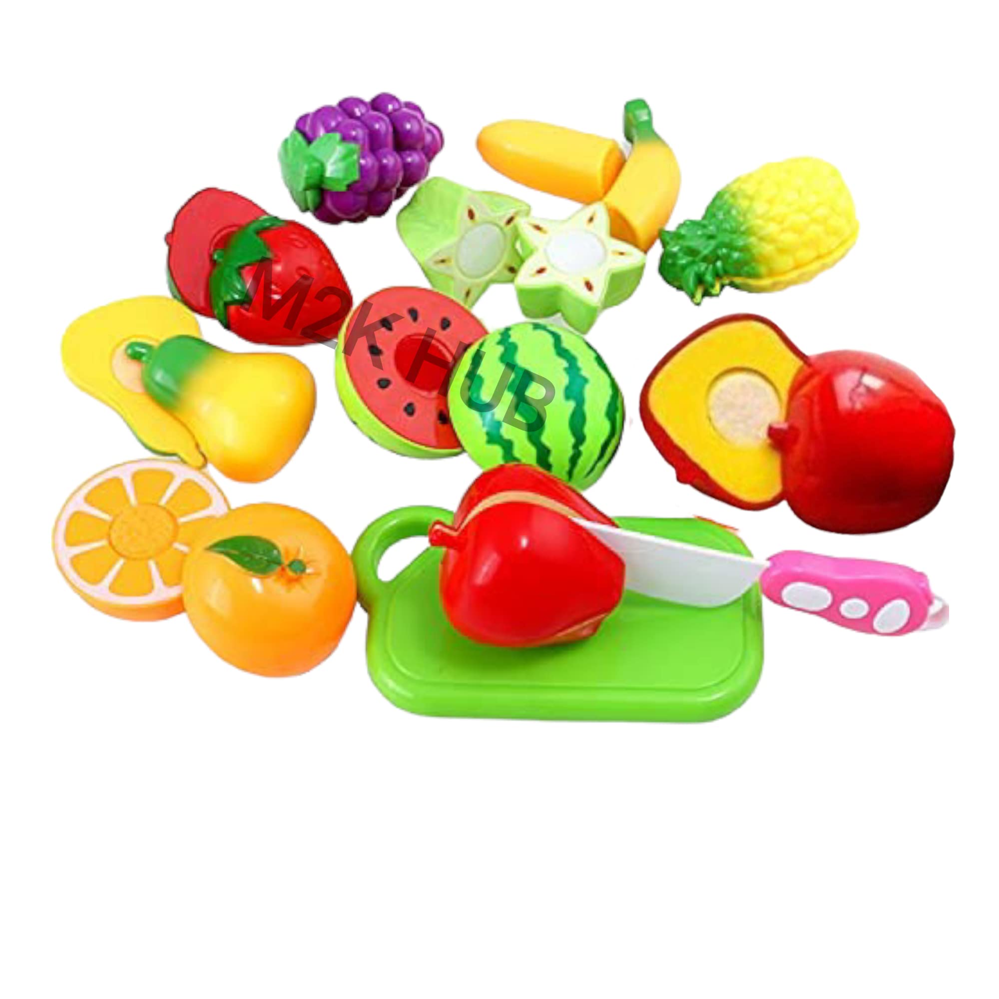 NK STAR 12 Pcs Realistic Sliceable Fruits Cutting Play Toy Set, Can Be Cut in 2 Parts Fruits Cutting ( Multicolor ) (B0819Y3NDK) Amazon Price History, Amazon Price Tracker