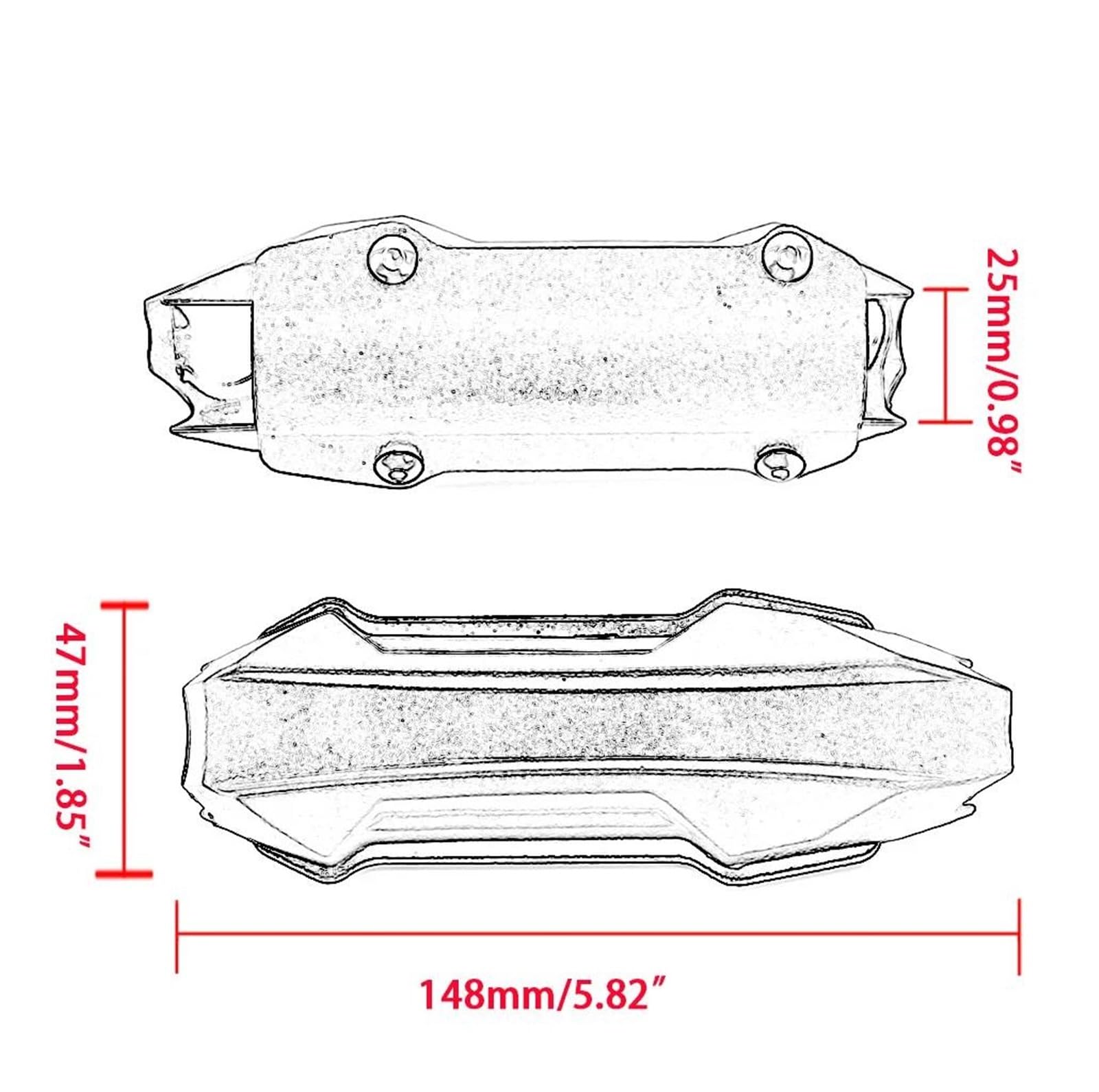 Protezione per moto Per BMW R1250RT R 1250 RT R1250 R1250rt Parti Del Motociclo Motore Crash Bar Di Protezione 25 Millimetri Paraurti Decorativo Guard Block