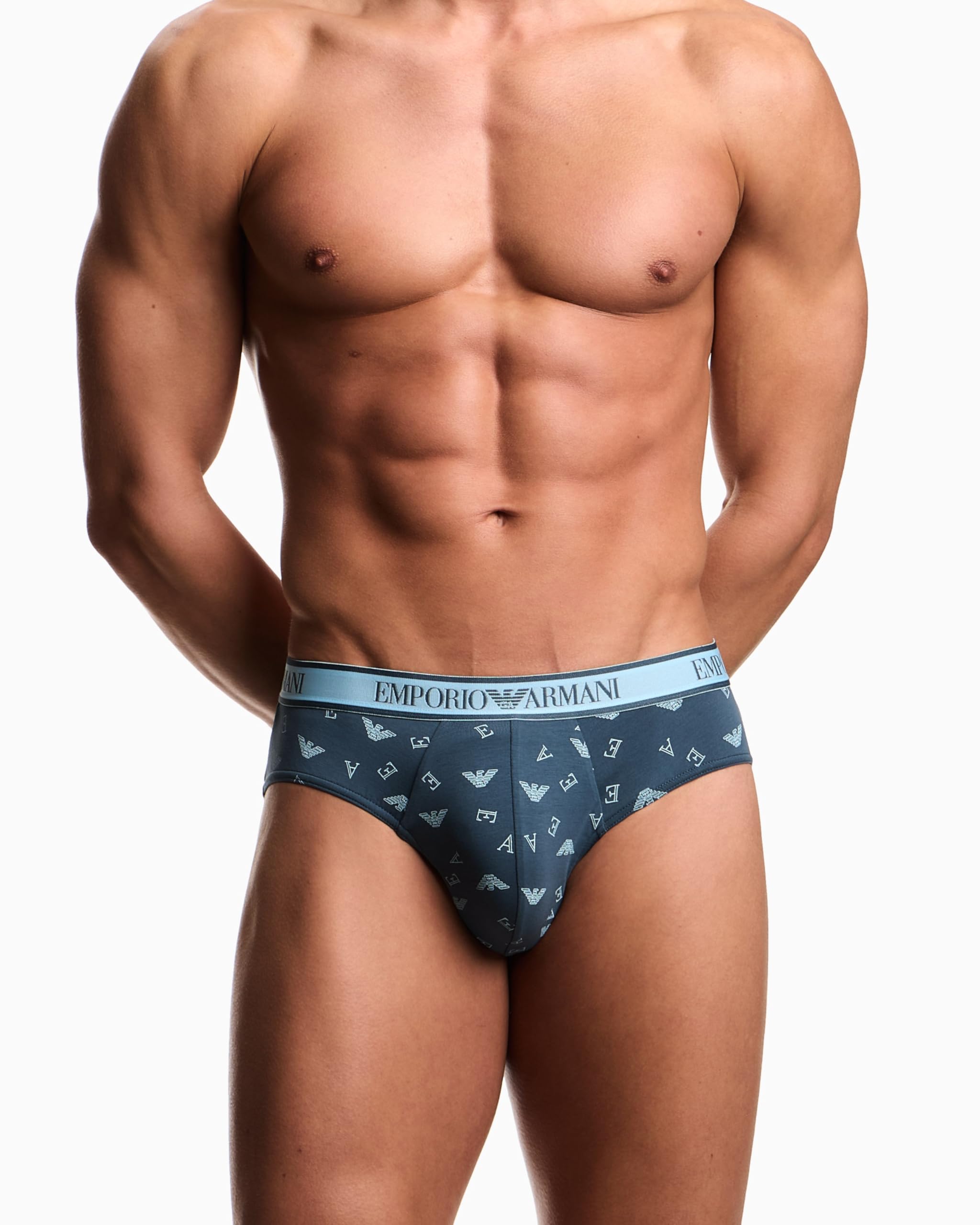 Emporio Armani 3-Pack Brief Mutande da Uomo Uomo